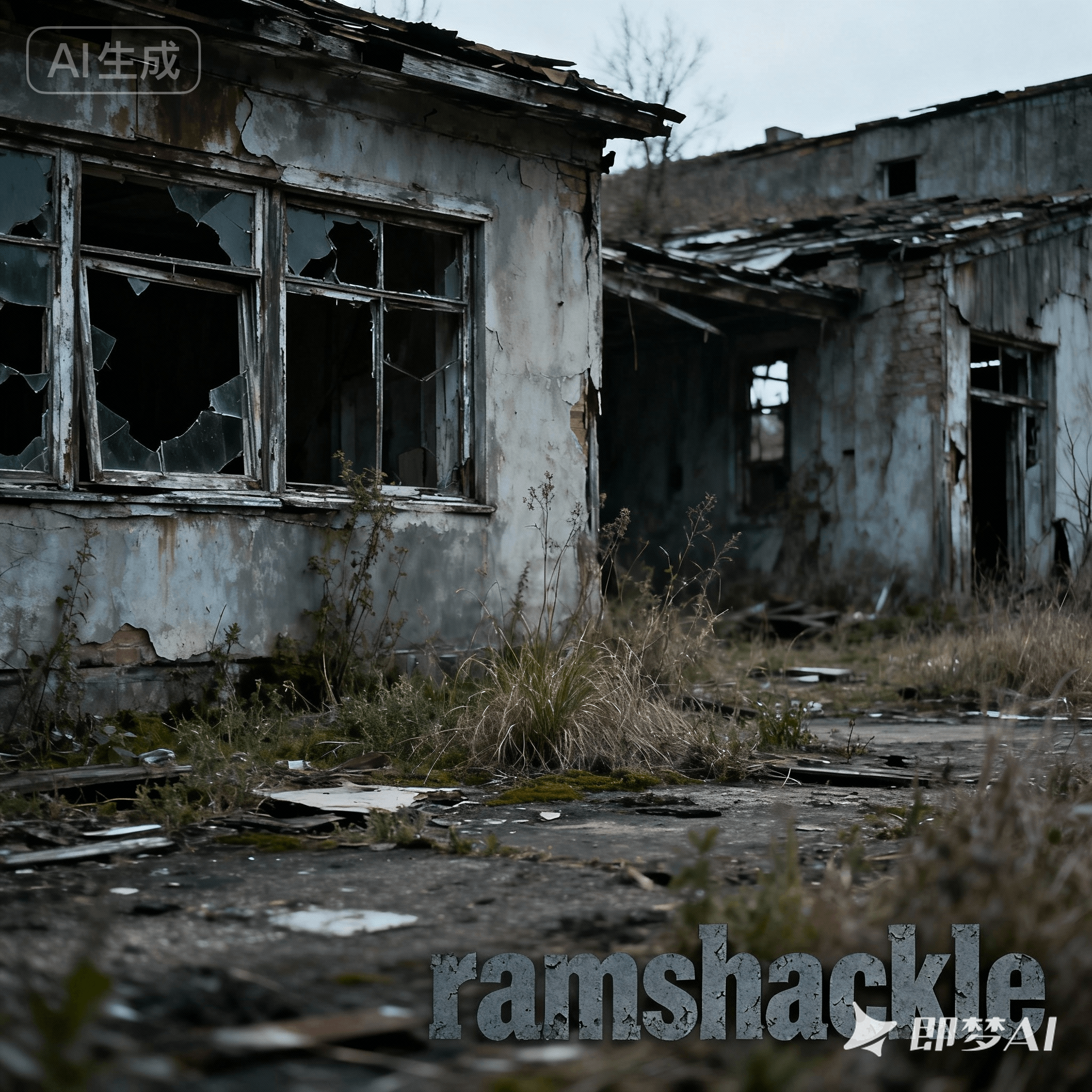 ramshackle是什么意思_ramshackle怎么读_音标ˈræmʃækl