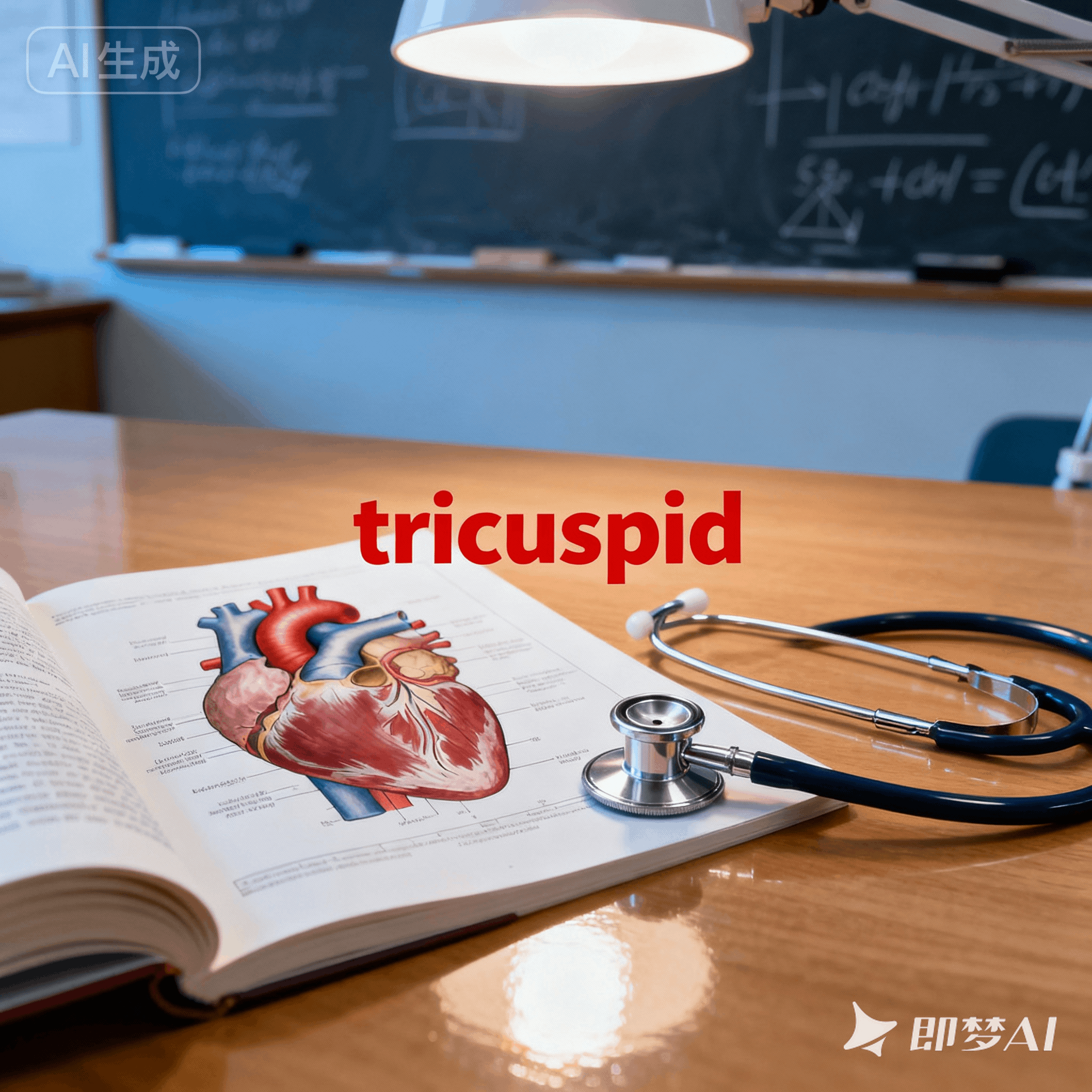 tricuspid是什么意思_tricuspid怎么读_音标traɪ'kʌspɪd