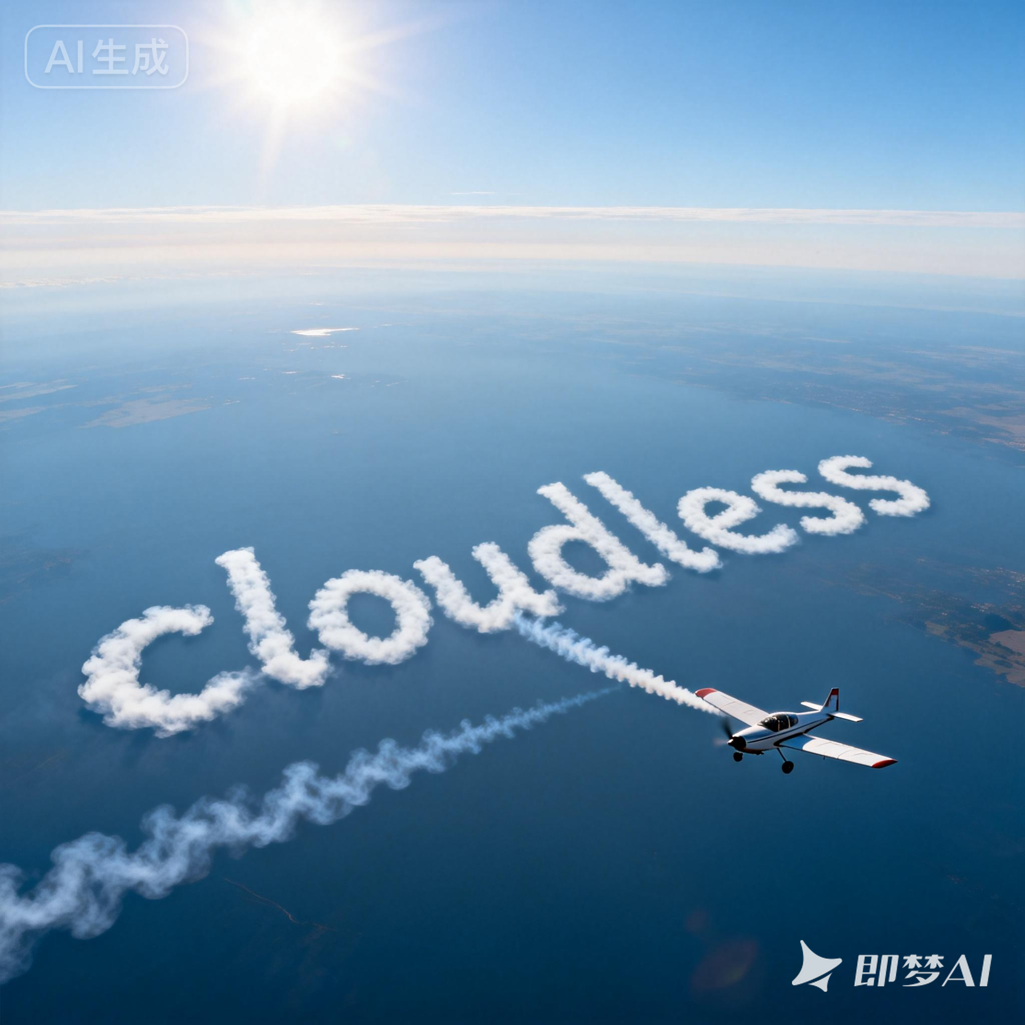 cloudless是什么意思_cloudless怎么读_音标ˈklaʊdləs