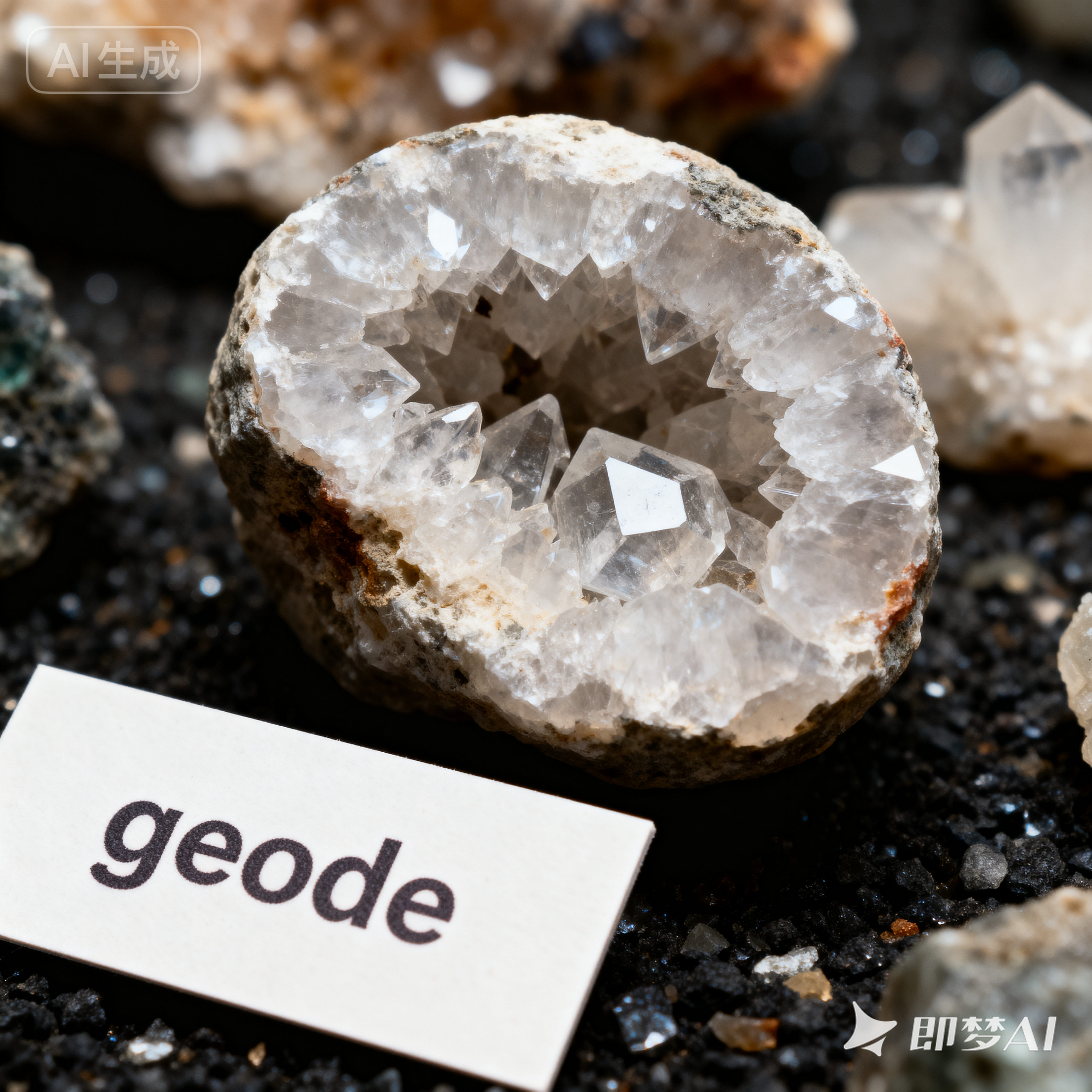 geode是什么意思_geode怎么读_音标'dʒi-əʊd