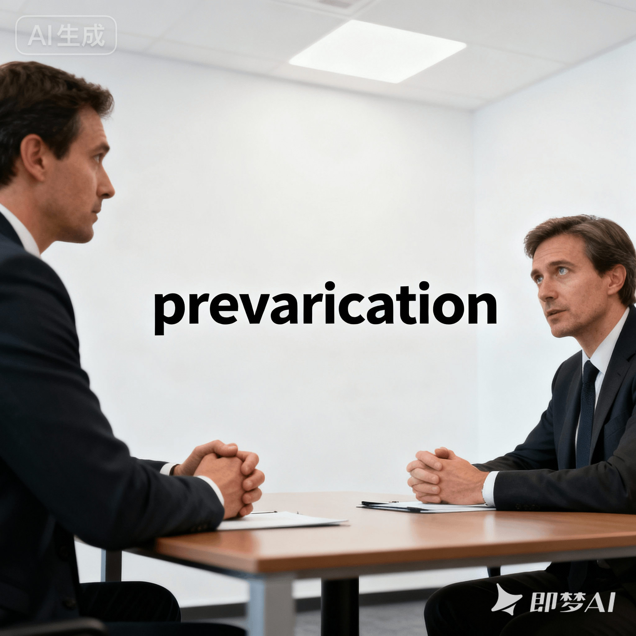 prevarication是什么意思_prevarication怎么读_音标prɪˌværɪ'keɪʃn