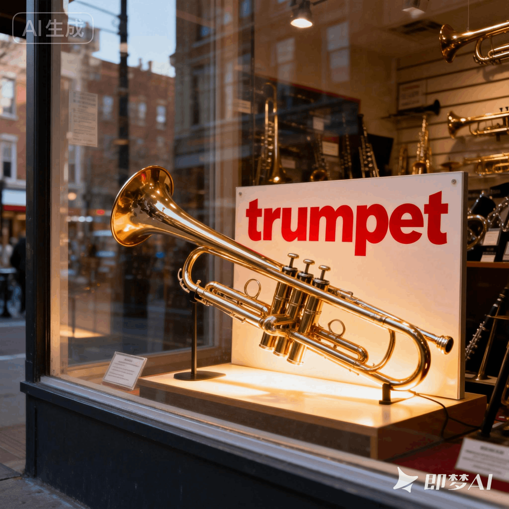 trumpet是什么意思_trumpet怎么读_音标'trʌmpɪt