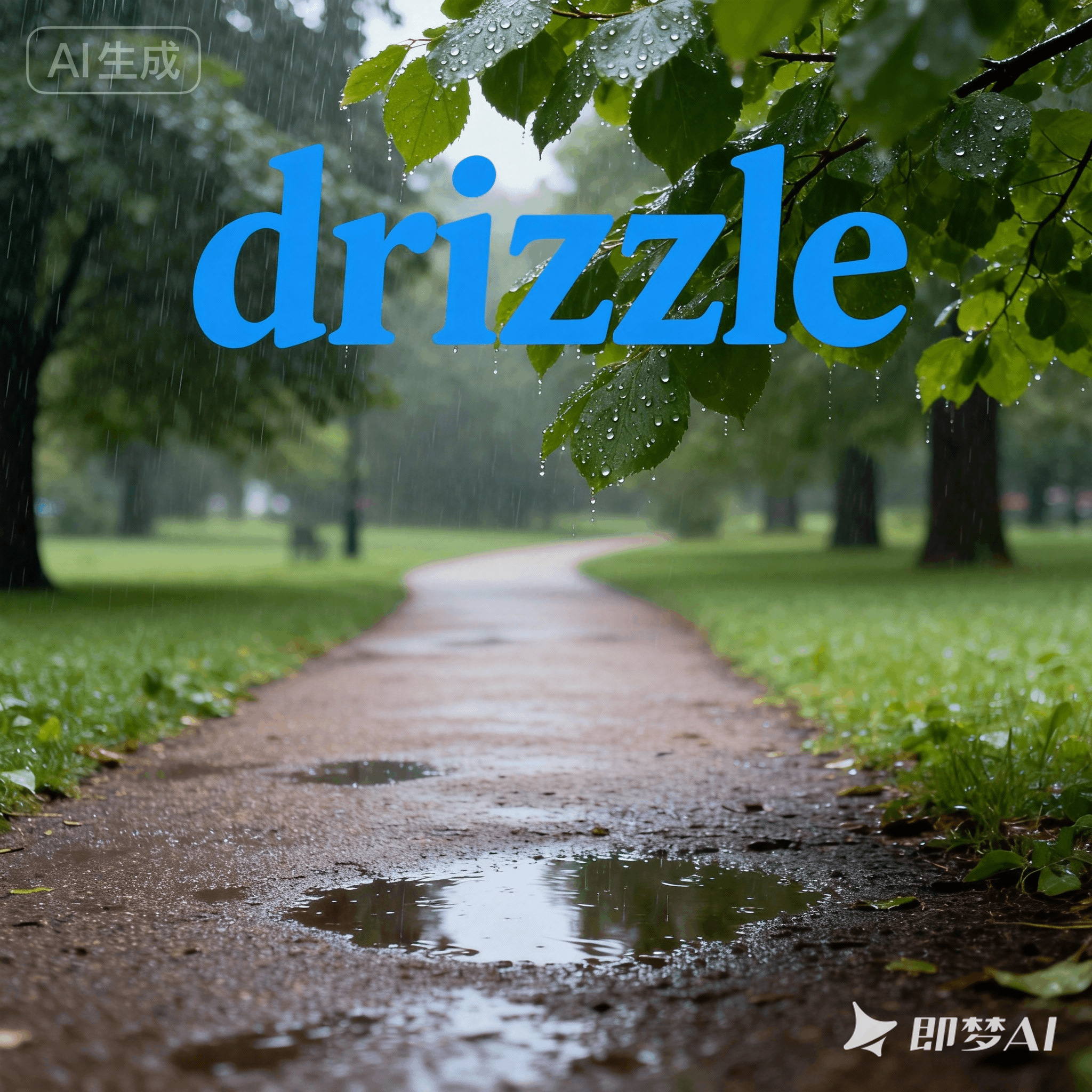drizzle是什么意思_drizzle怎么读_音标'drɪzl