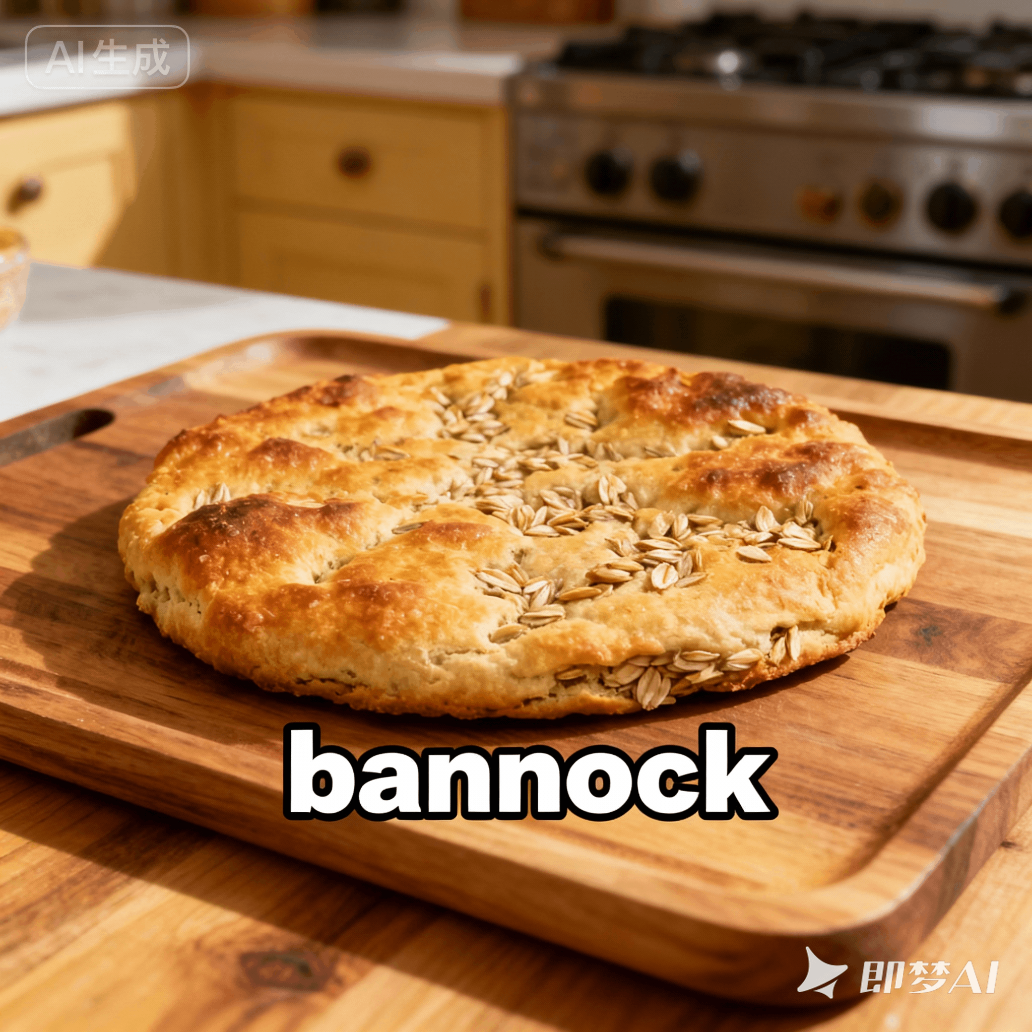 bannock是什么意思_bannock怎么读_音标'bænək