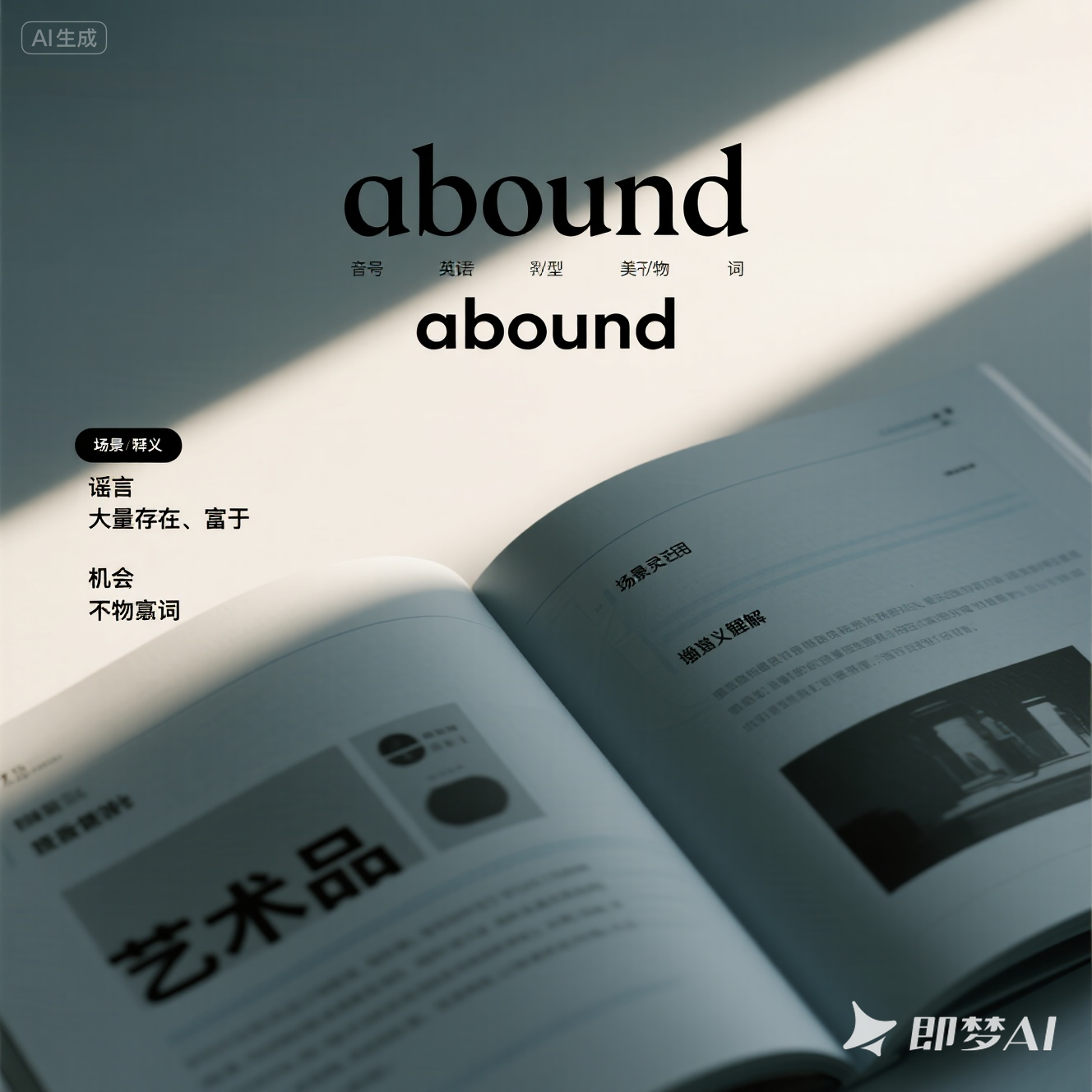 abound 是什么意思_abound 怎么读_音标ə'baʊnd