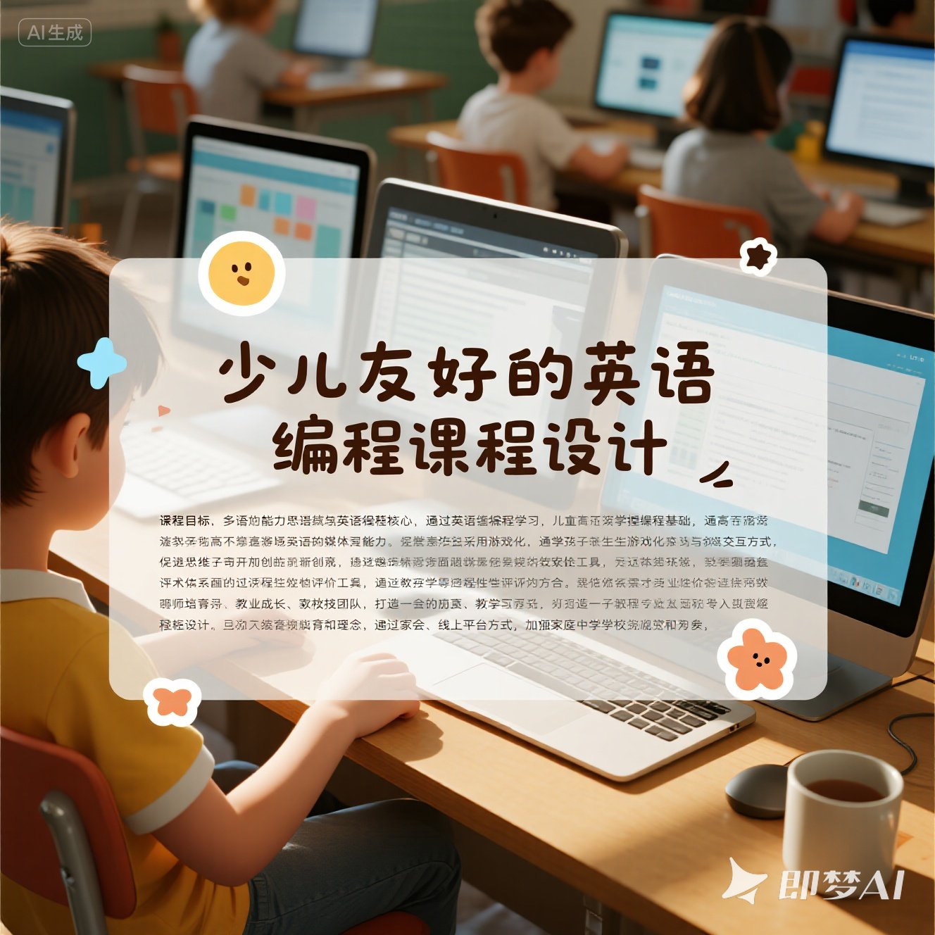 设计少儿友好的英语编程课程？