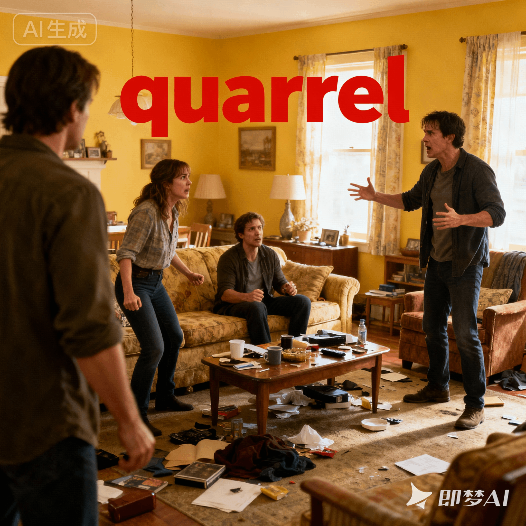 quarrel是什么意思_quarrel怎么读_音标'kwɒrəl