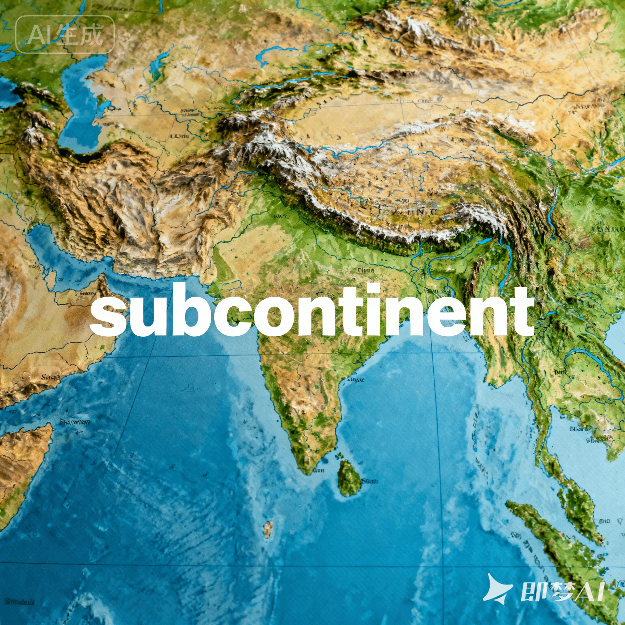 subcontinent是什么意思_subcontinent怎么读_音标ˌsʌbˈkɒntɪnənt