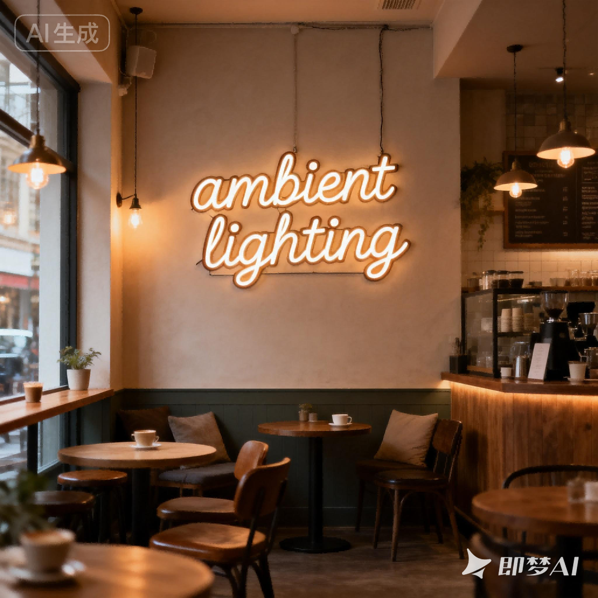 ambient是什么意思_ambient怎么读_音标'æmbɪənt