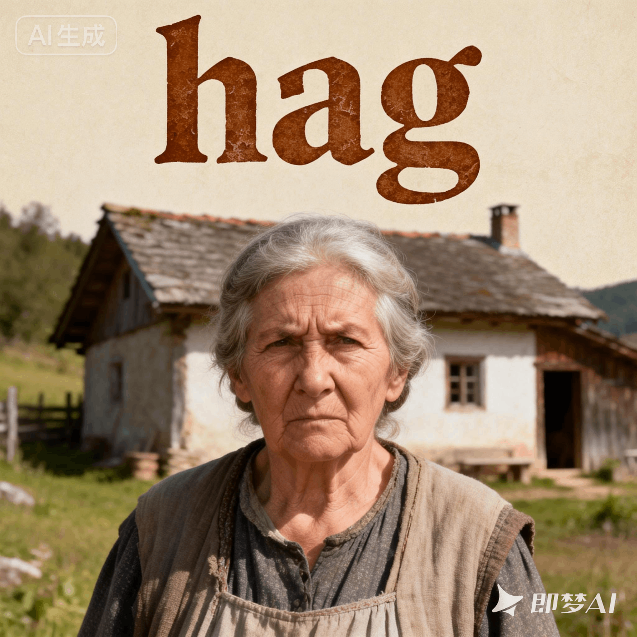 hag是什么意思_hag怎么读_音标hæɡ