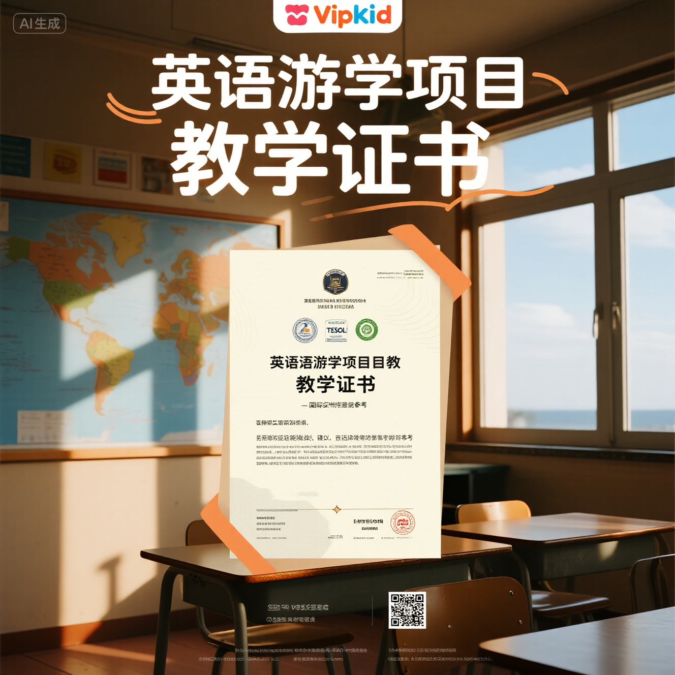 英语游学项目有哪些教学证书？