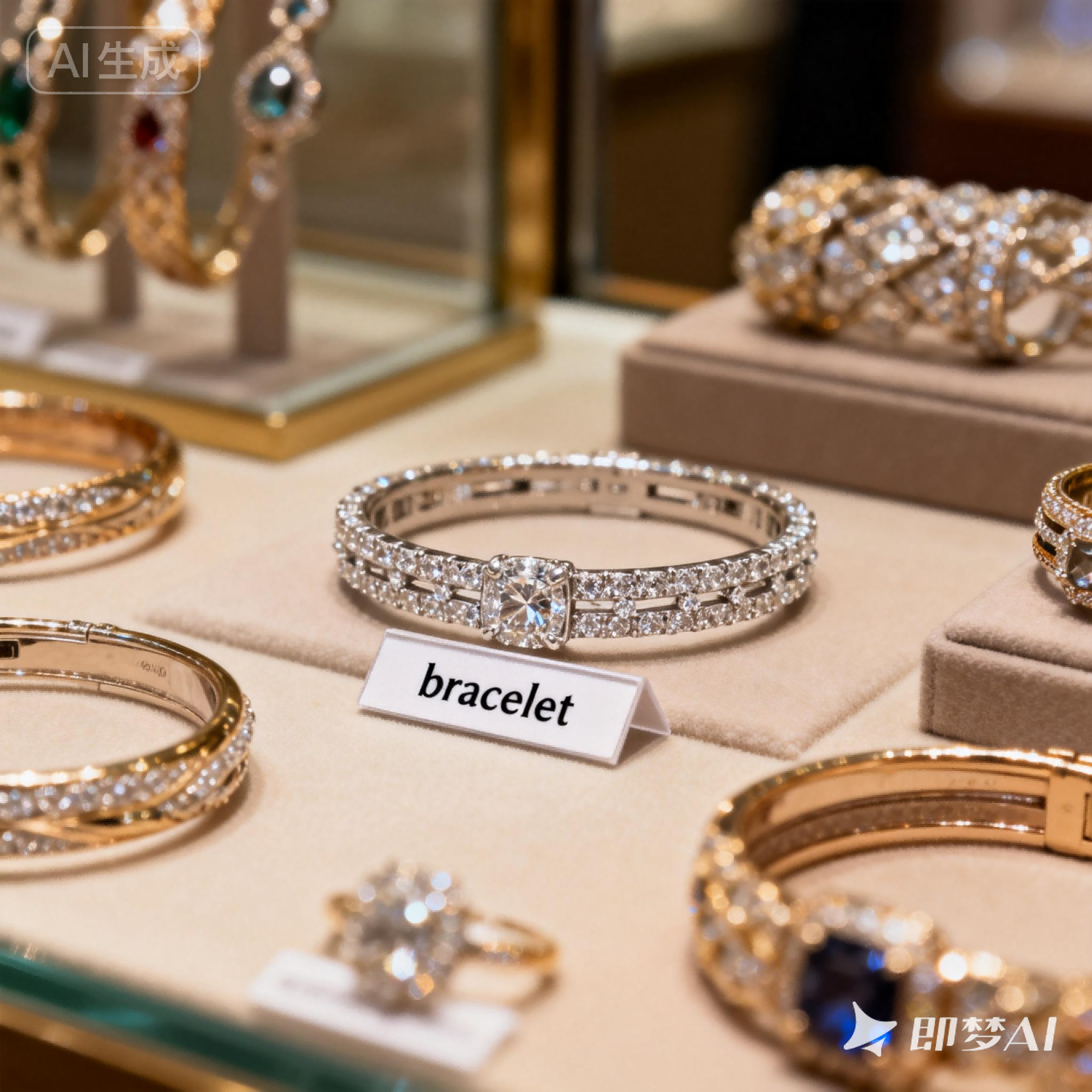 bracelet是什么意思_bracelet怎么读_音标ˈbreɪslət