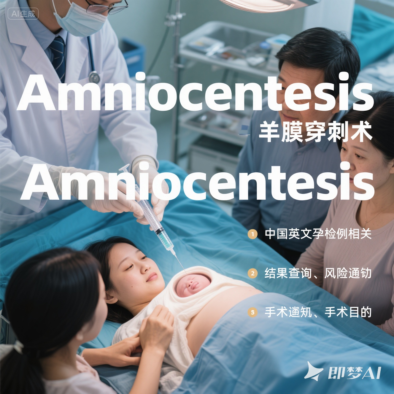 amniocentesis 是什么意思_amniocentesis 怎么读_音标ˌæmnɪəʊsen'ti-sɪs