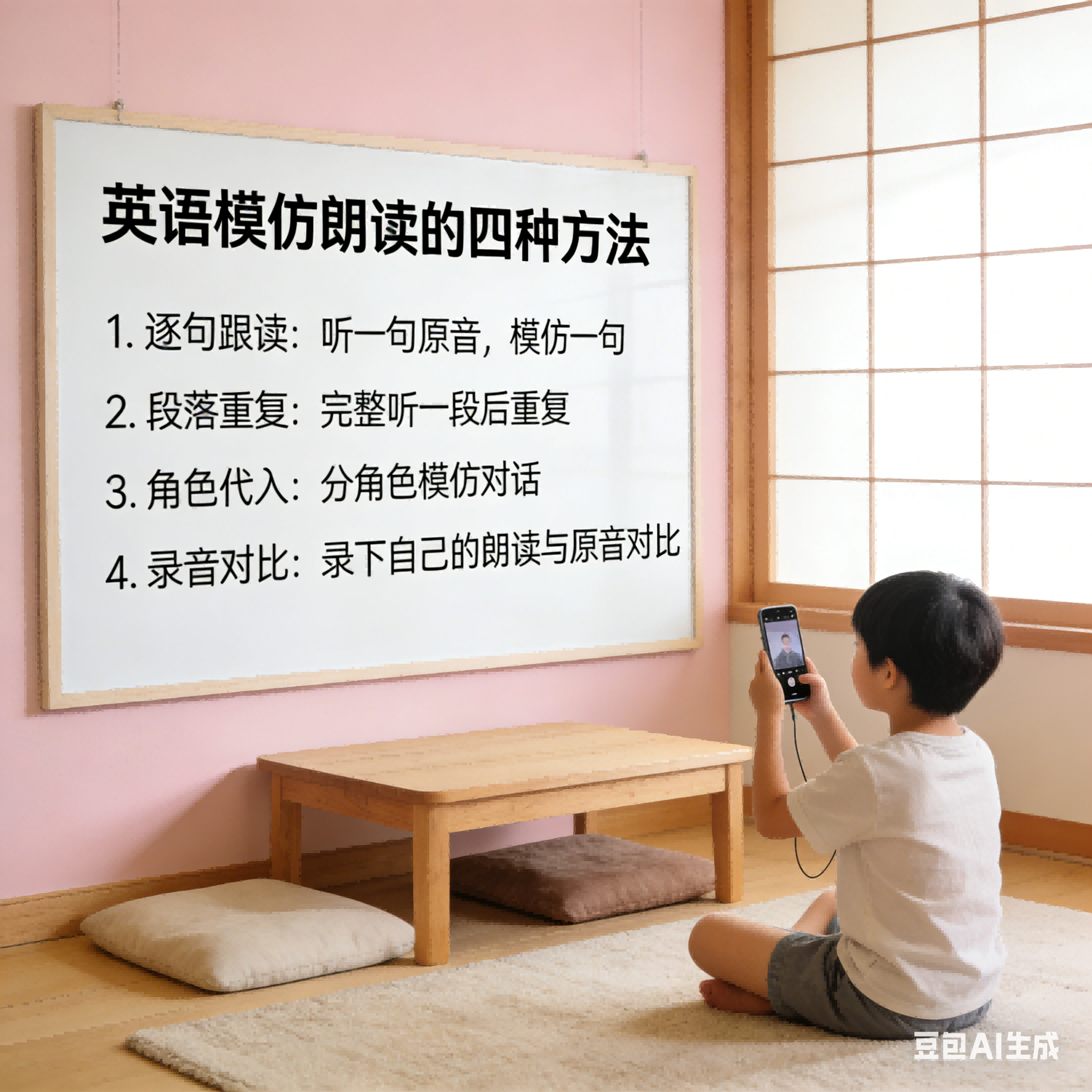 英语模仿朗读的四种方法