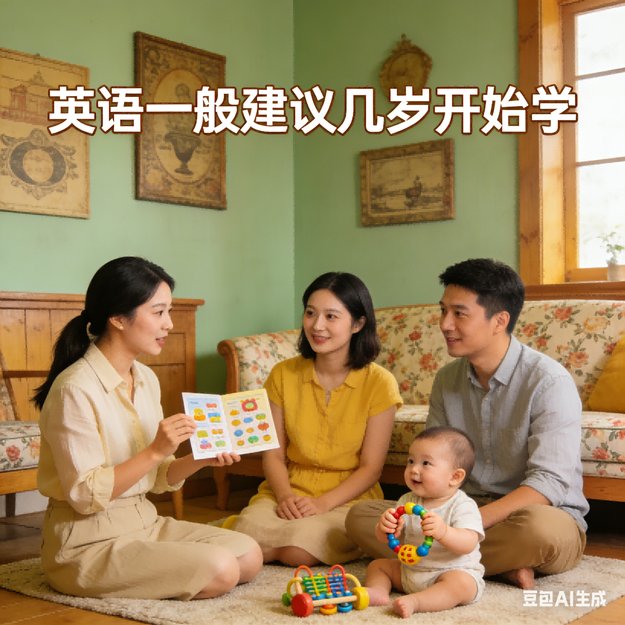 英语一般建议几岁开始学