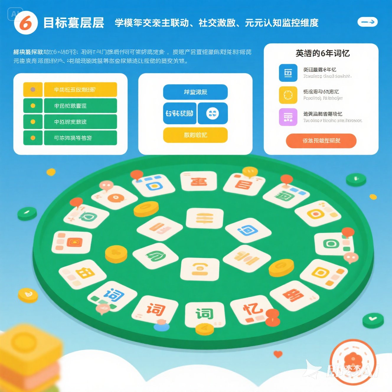六年级英语词汇记忆游戏规则？