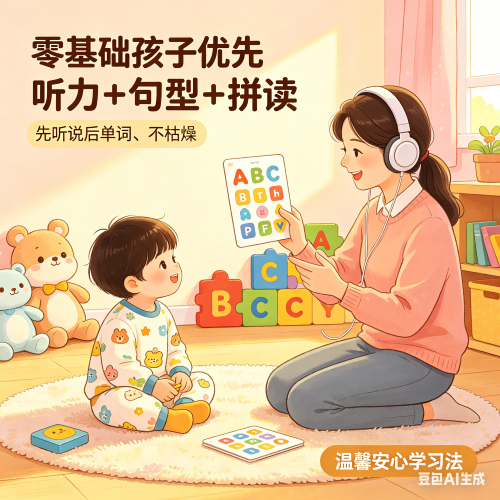 八岁小孩学英语零基础学什么英语好