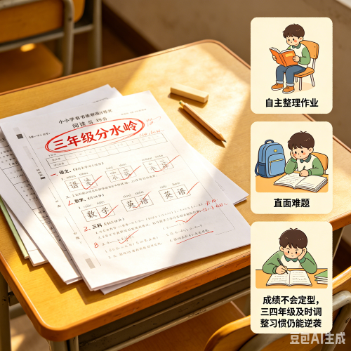 小学几年级成绩定型了