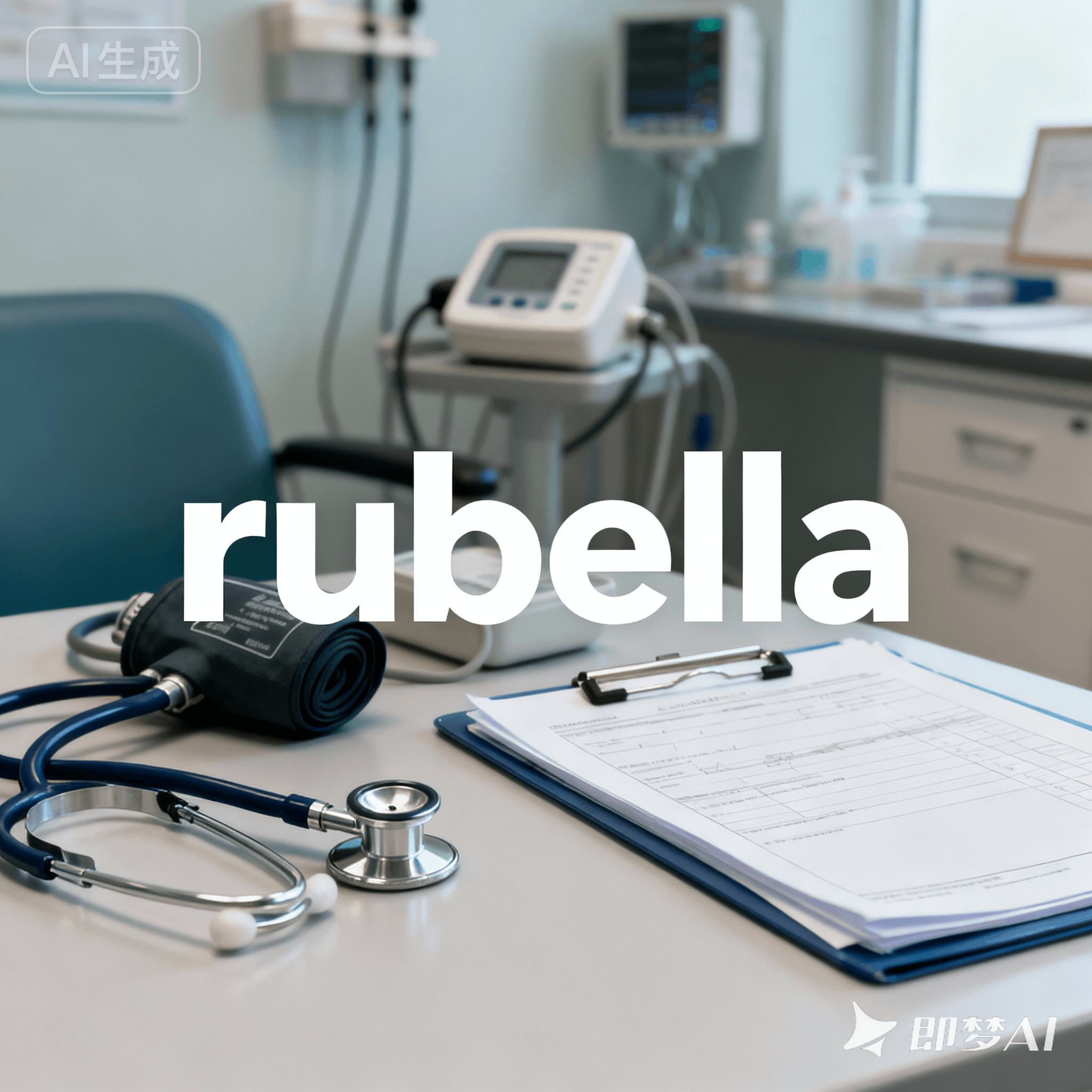 rubella是什么意思_rubella怎么读_音标ru-ˈbelə