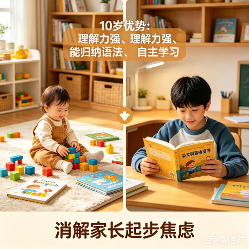 10岁学英语是不是太晚了呢