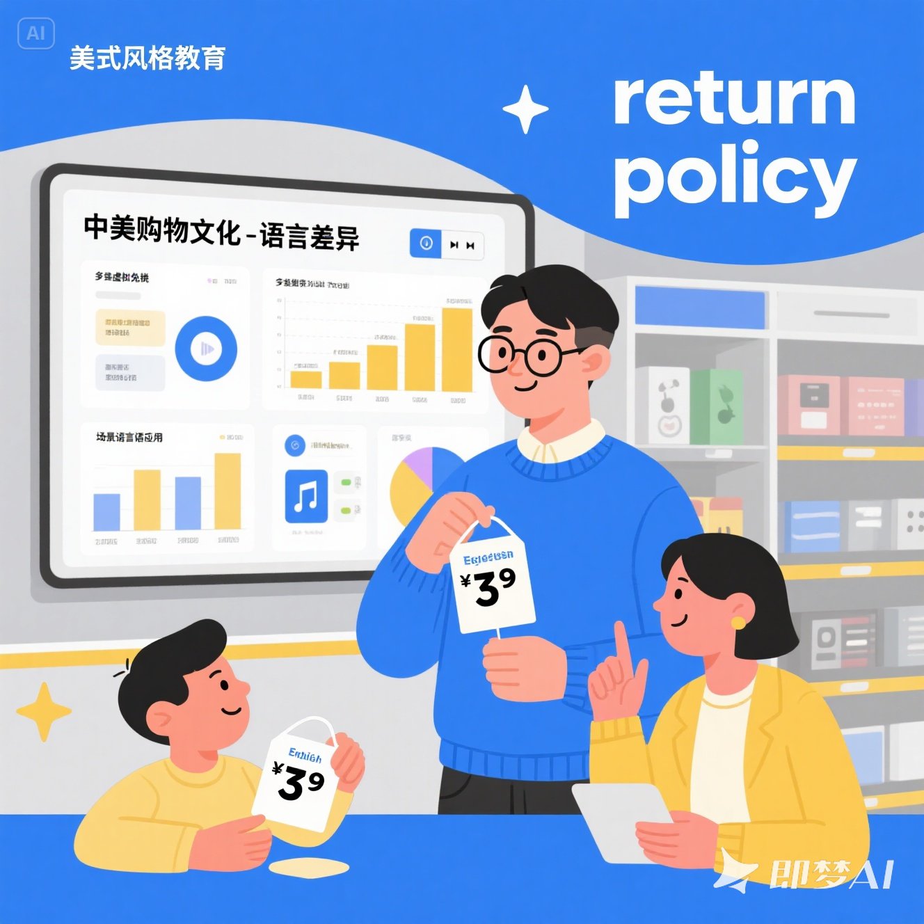 如何通过购物情景提升跨文化英语能力？