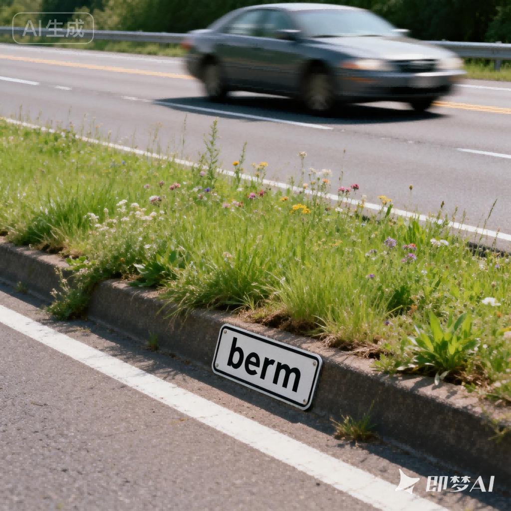 berm是什么意思_berm怎么读_音标bɜ-m