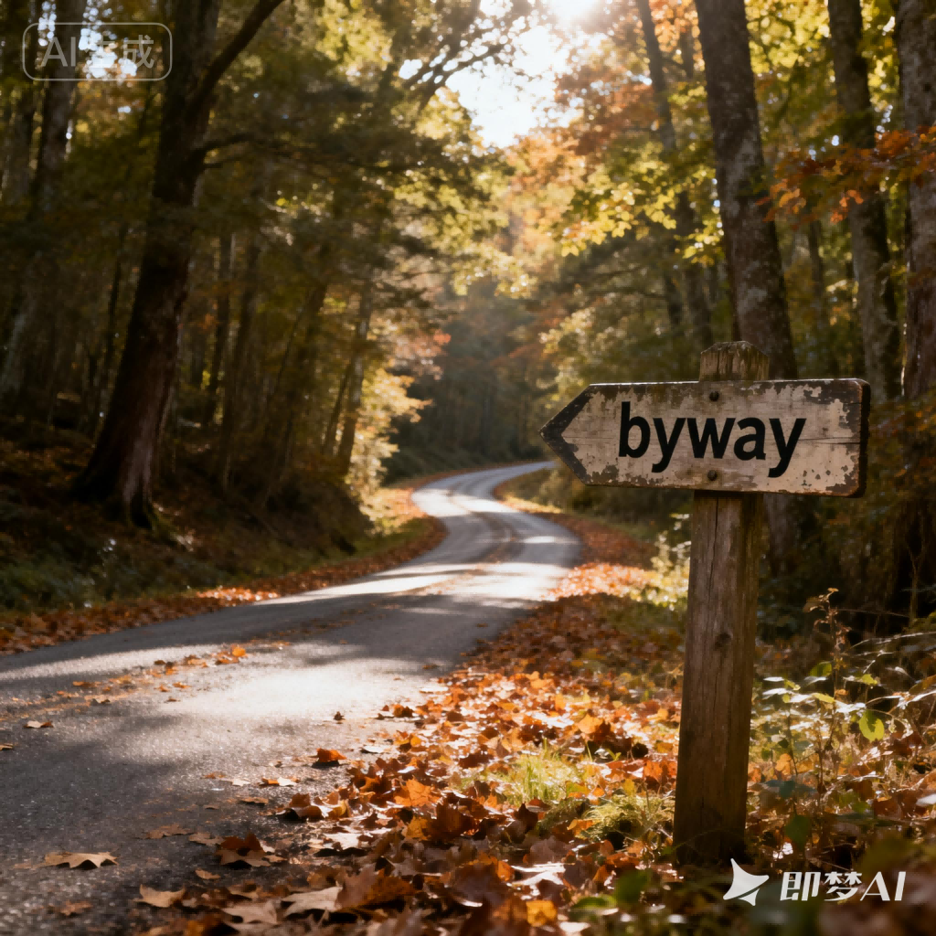 byway是什么意思_byway怎么读_音标ˈbaɪweɪ