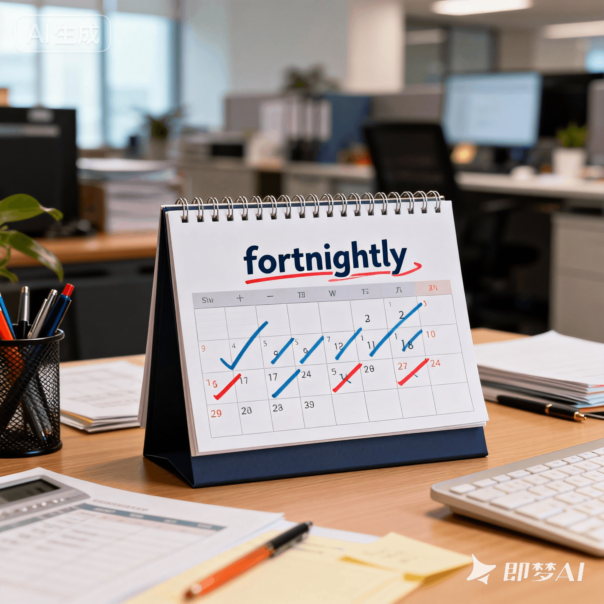 fortnightly是什么意思_fortnightly怎么读_音标'fɔ-tnaɪtlɪ