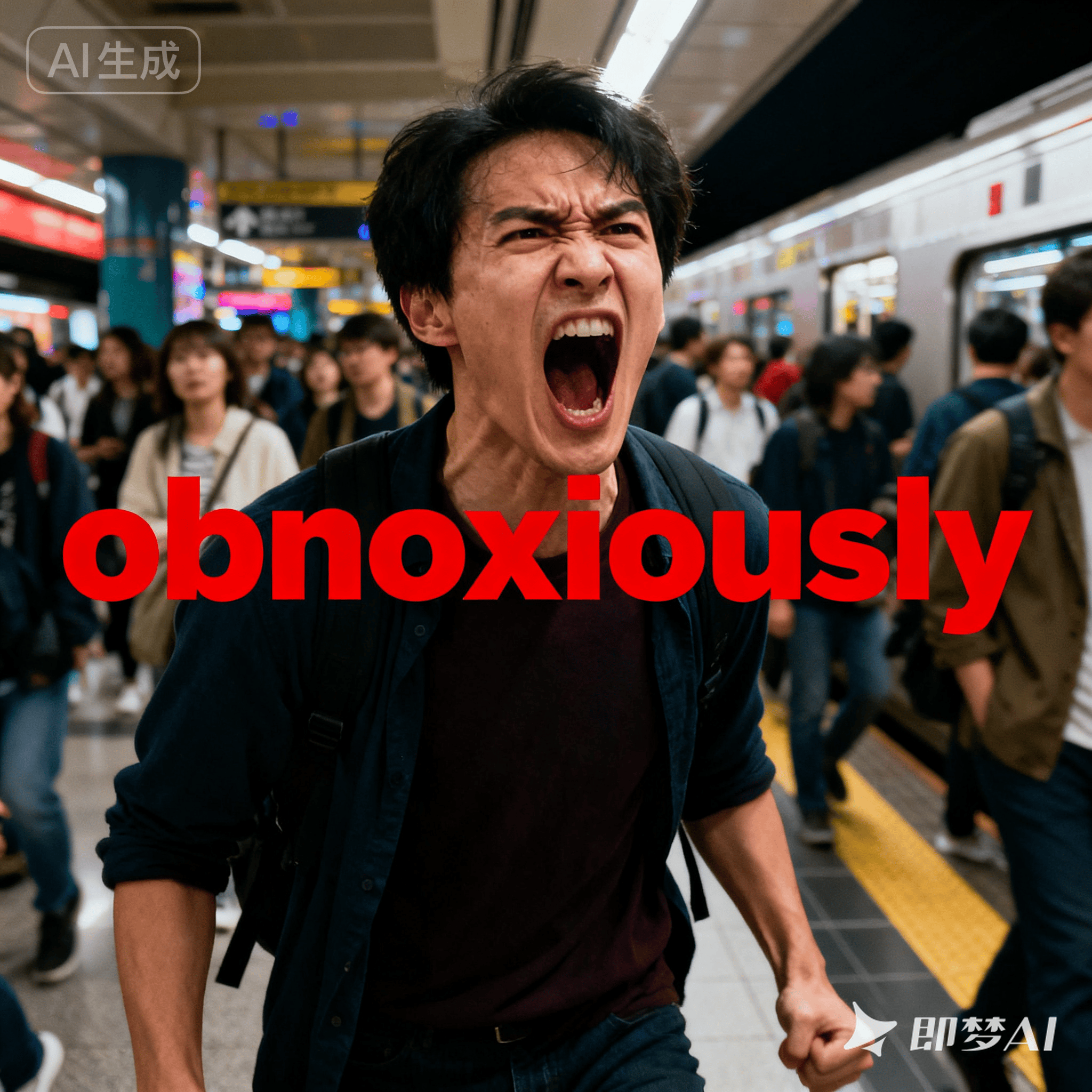 obnoxiously是什么意思_obnoxiously怎么读_音标əb'nɒkʃəslɪ