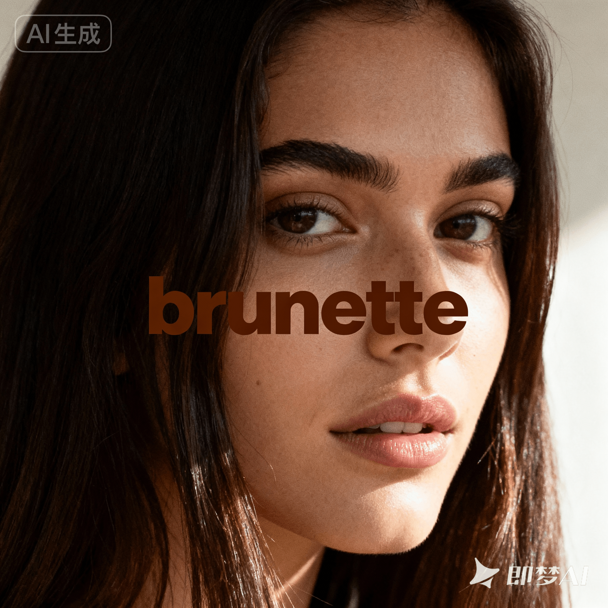 brunette是什么意思_brunette怎么读_音标bru-ˈnet