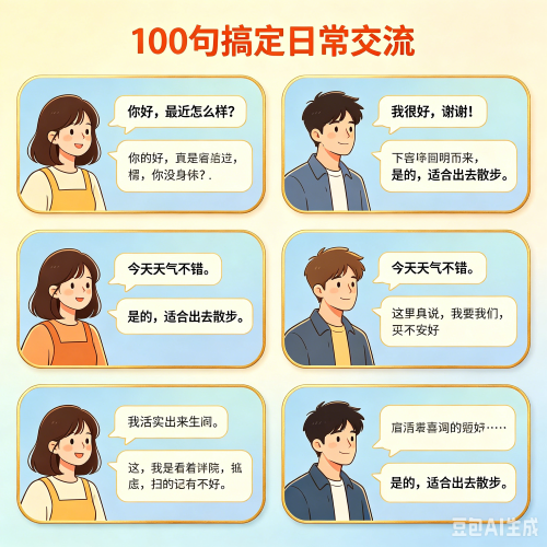 简单英语对话100句