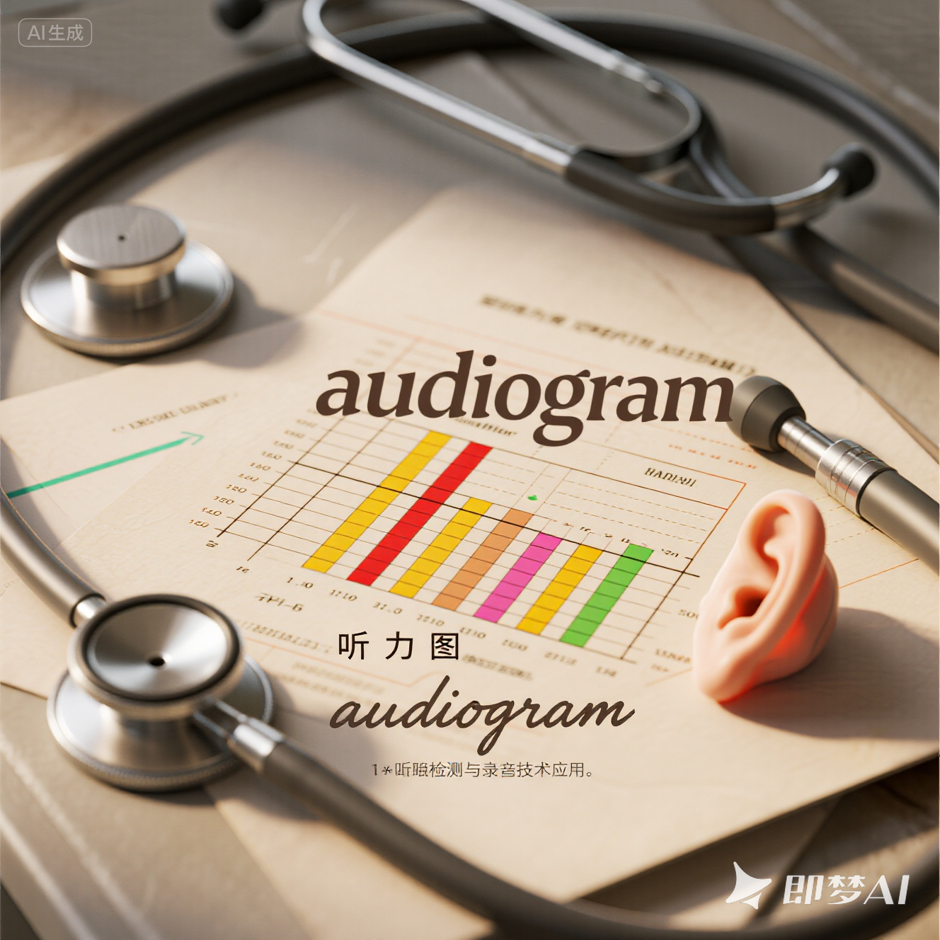 audiogram 是什么意思_audiogram 怎么读_音标 'ɔ-diә,^ræm