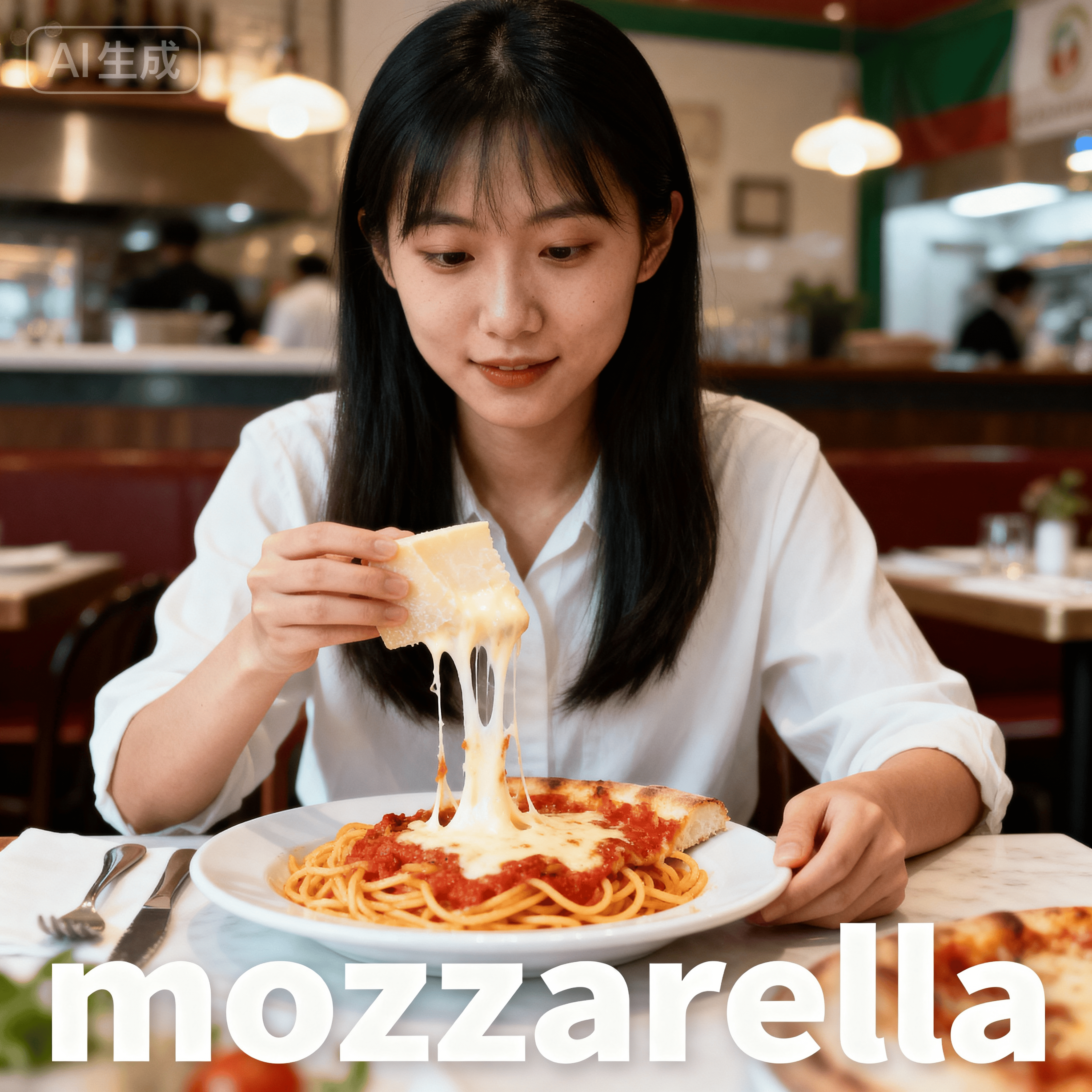 mozzarella是什么意思_mozzarella怎么读_音标ˌmɒtsəˈrelə