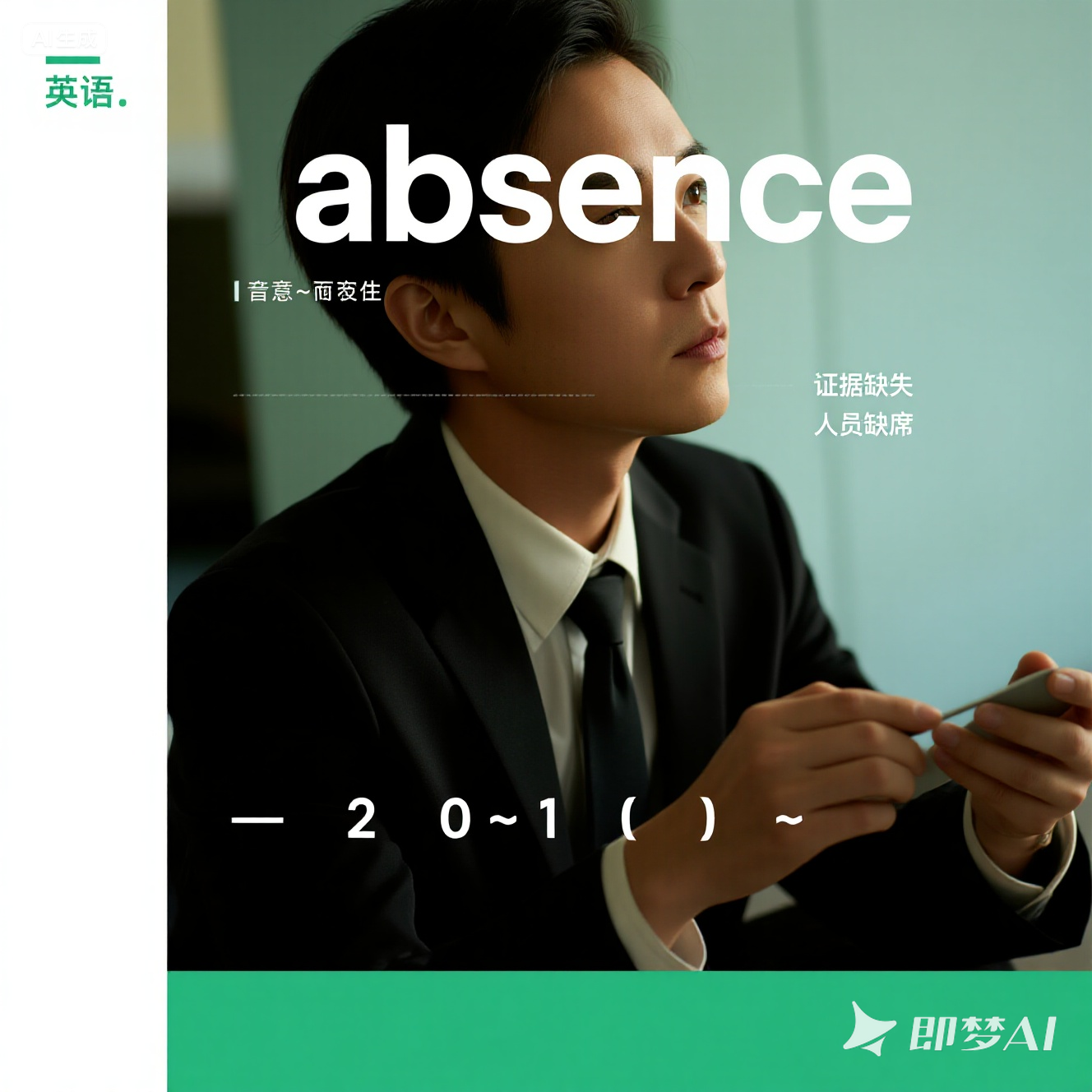 absence 是什么意思_absence 怎么读_音标ˈæbsəns