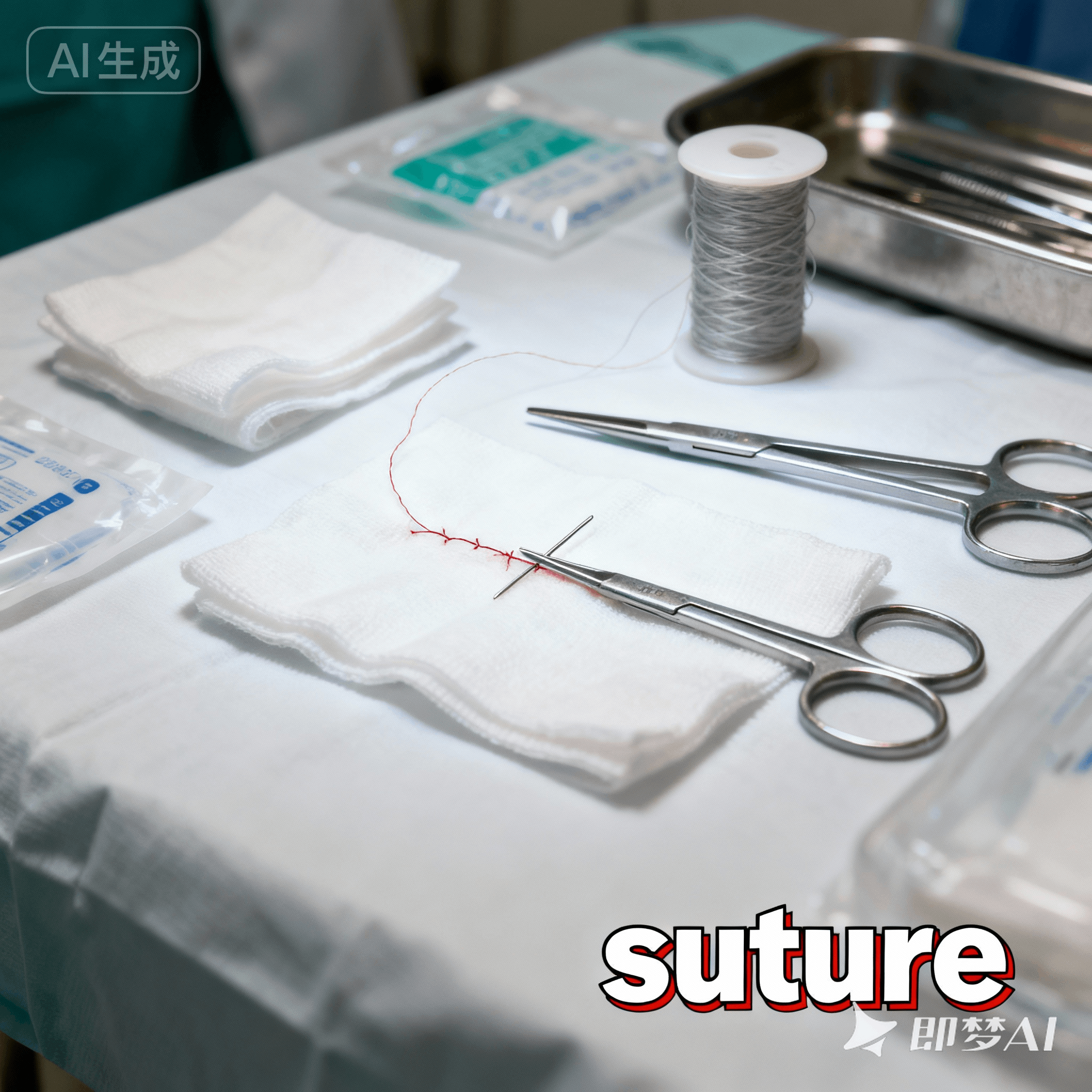 suture是什么意思_suture怎么读_音标'su-tʃə(r)