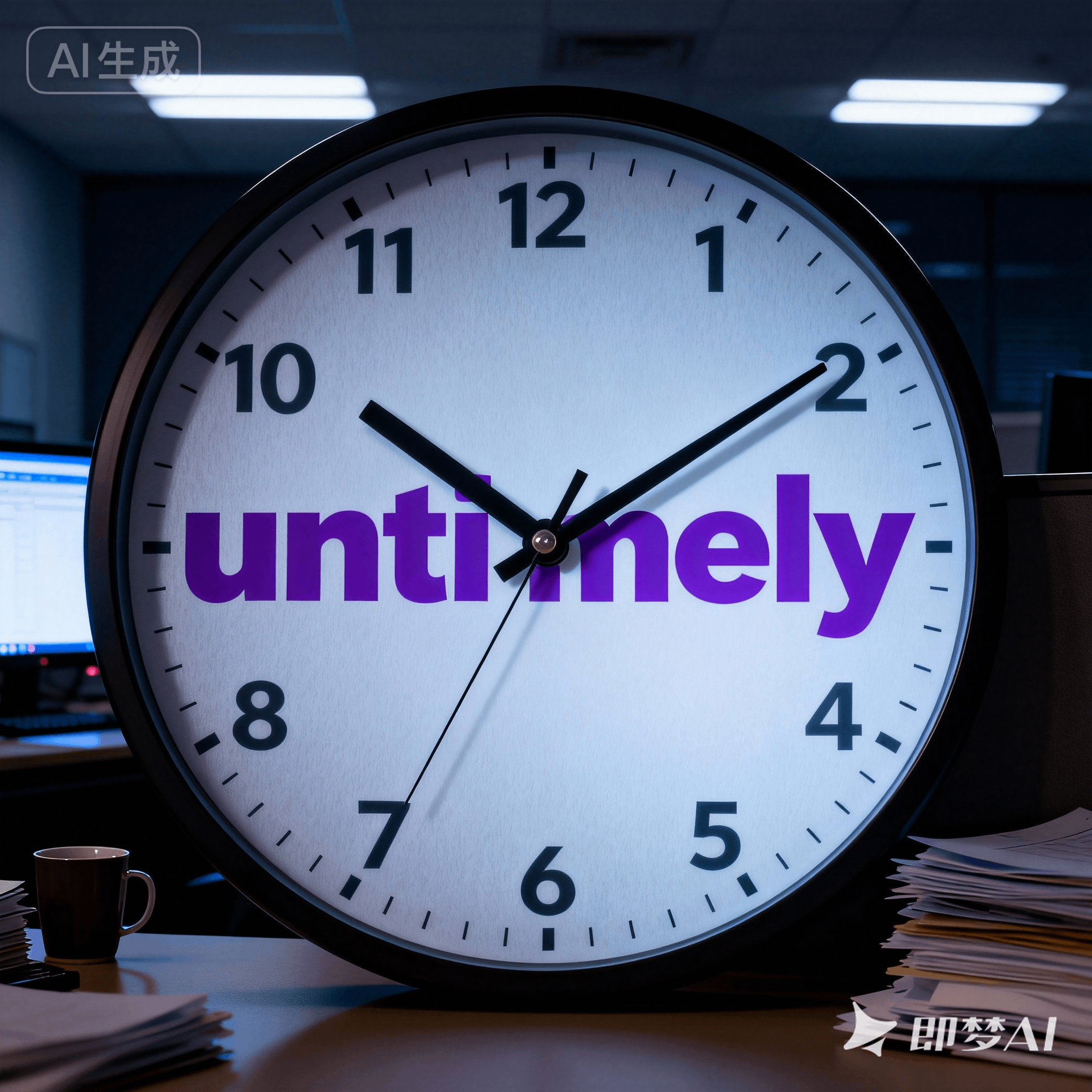 untimely是什么意思_untimely怎么读_音标ʌnˈtaɪmlɪ