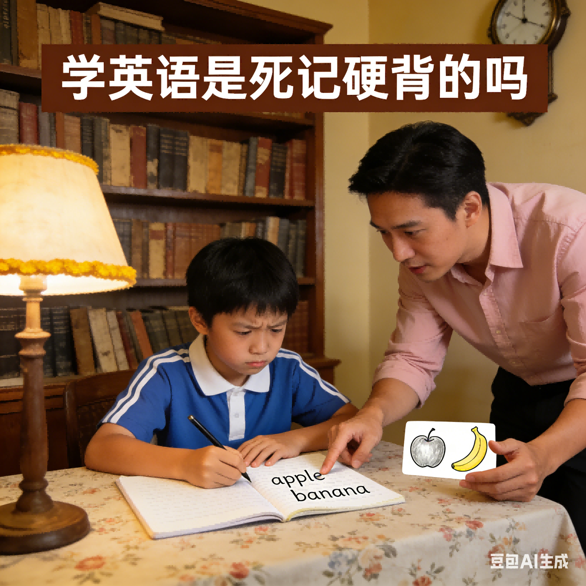 学英语是死记硬背的吗