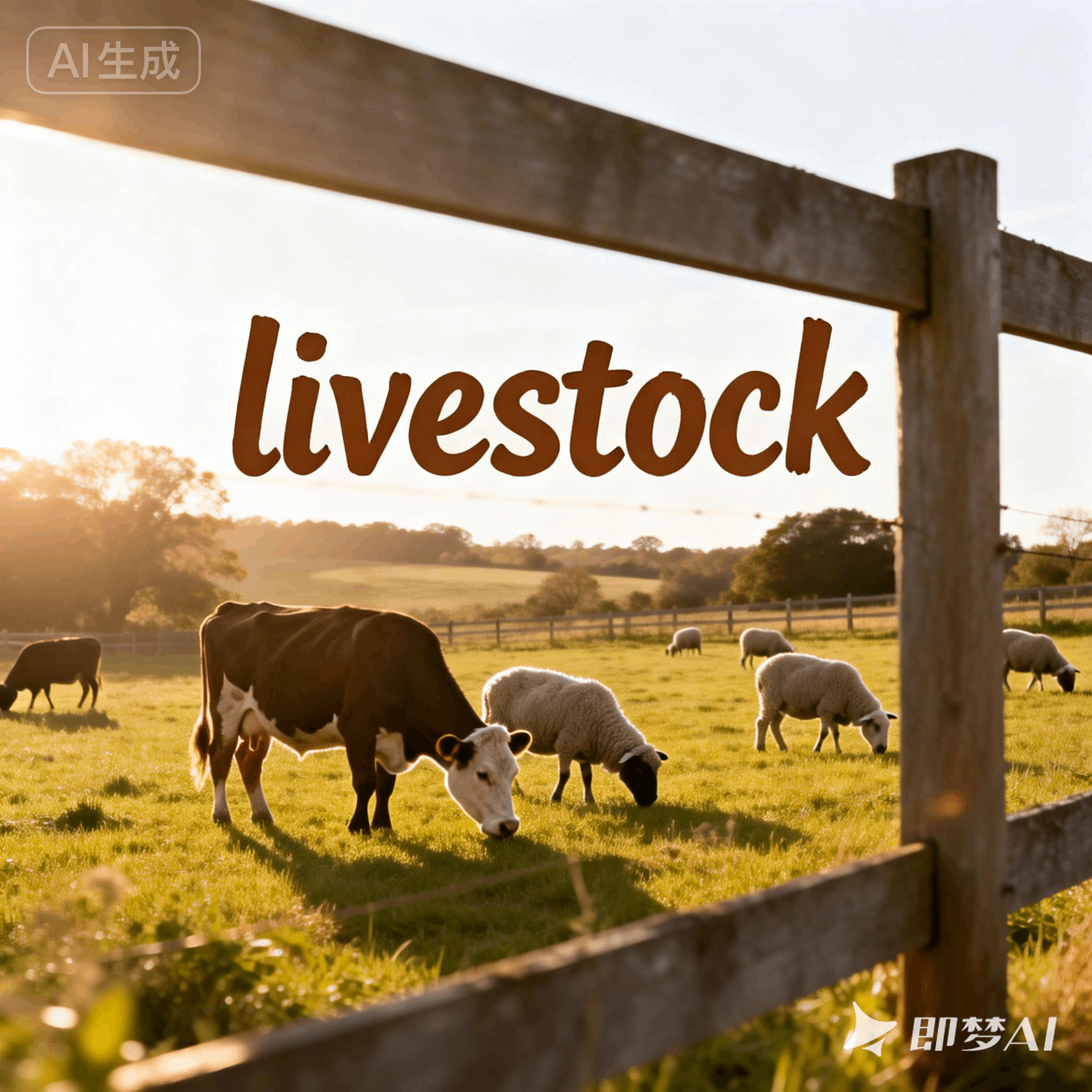 livestock是什么意思_livestock怎么读_音标ˈlaɪvstɒk