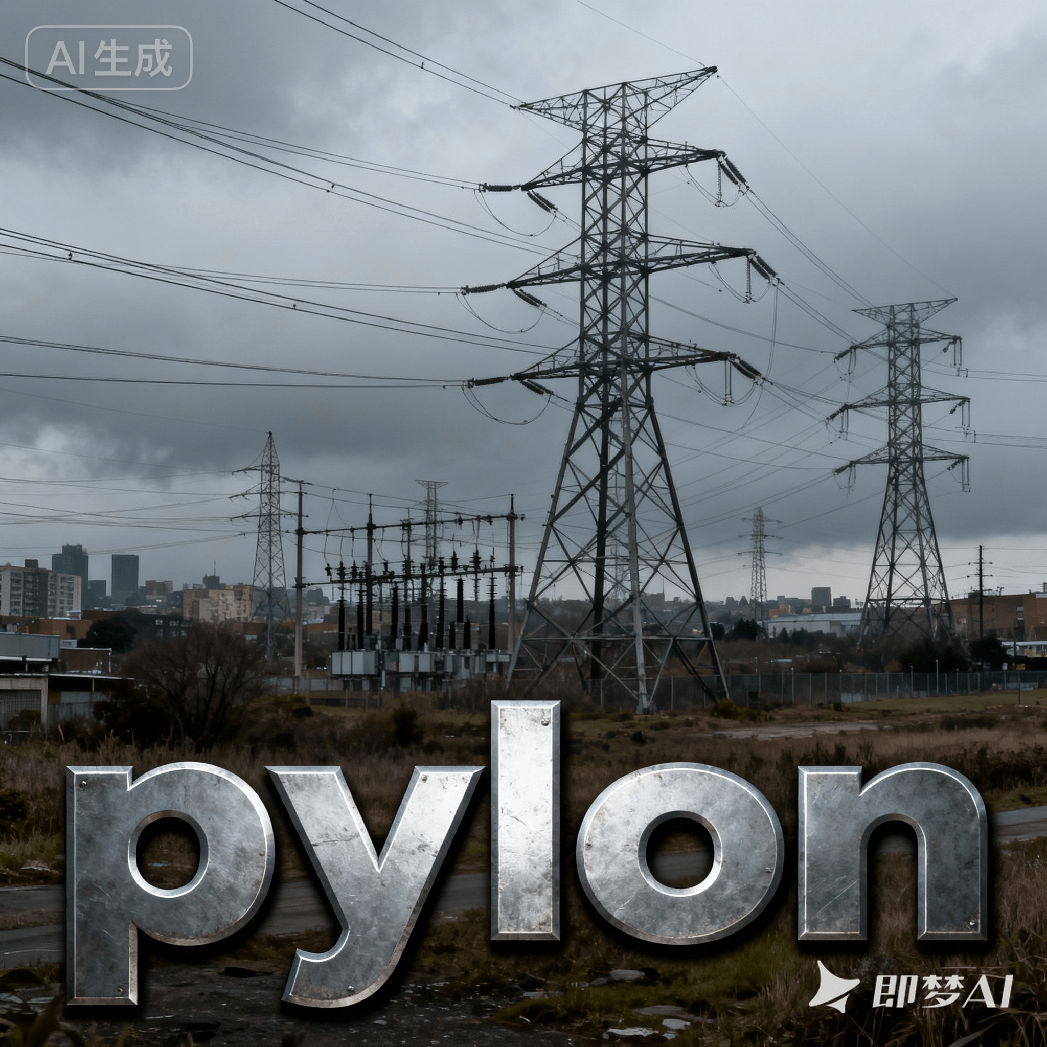 pylon是什么意思_pylon怎么读_音标ˈpaɪlən