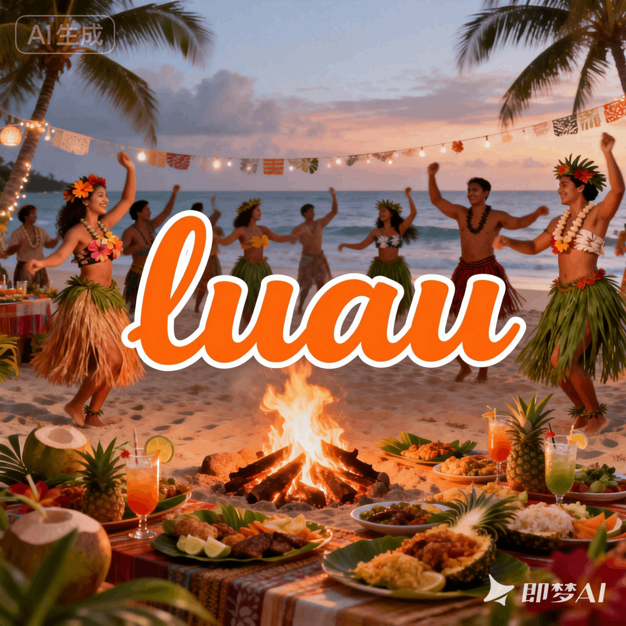 luau是什么意思_luau怎么读_音标lu-'aʊ