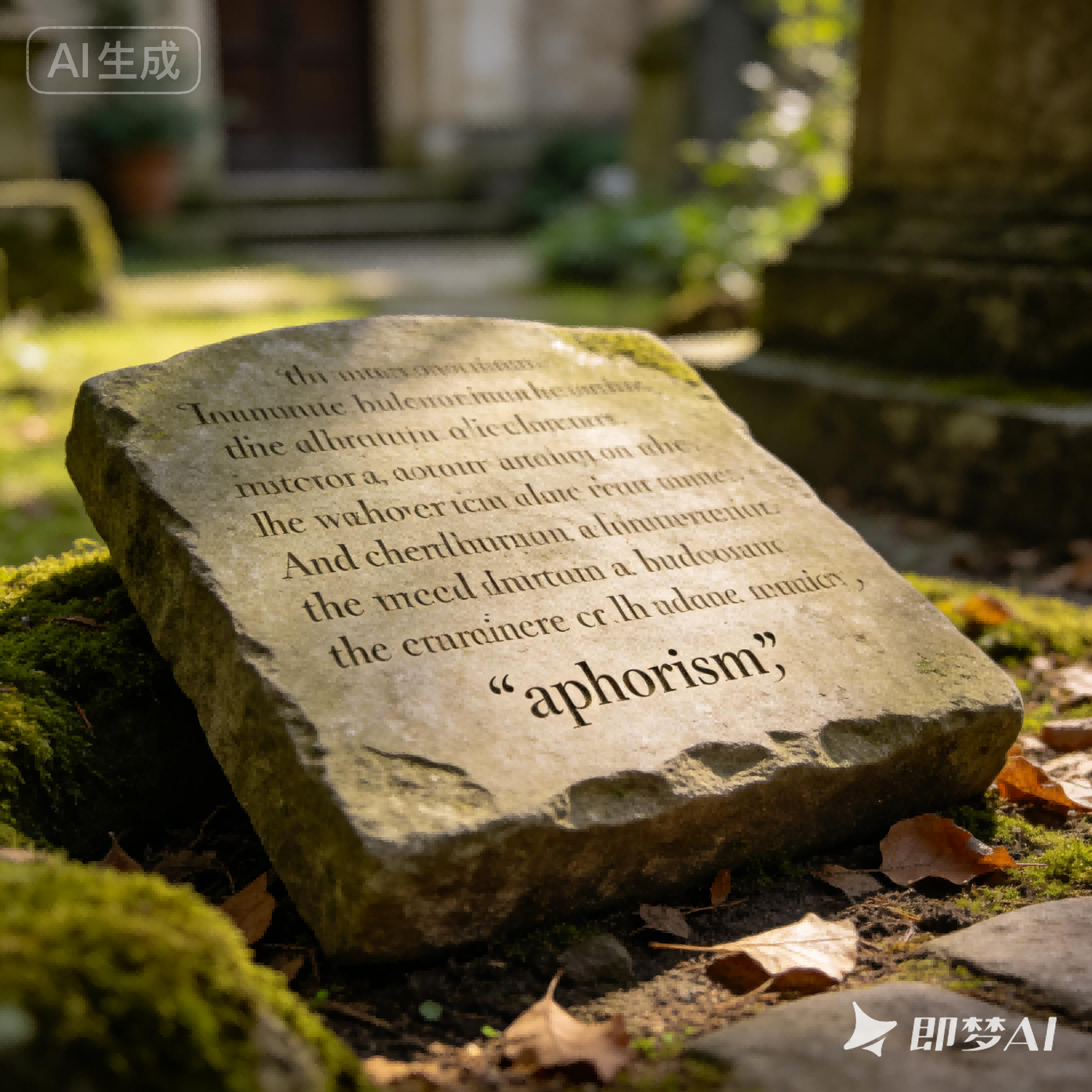 aphorism是什么意思_aphorism怎么读_音标ˈæfərɪzəm