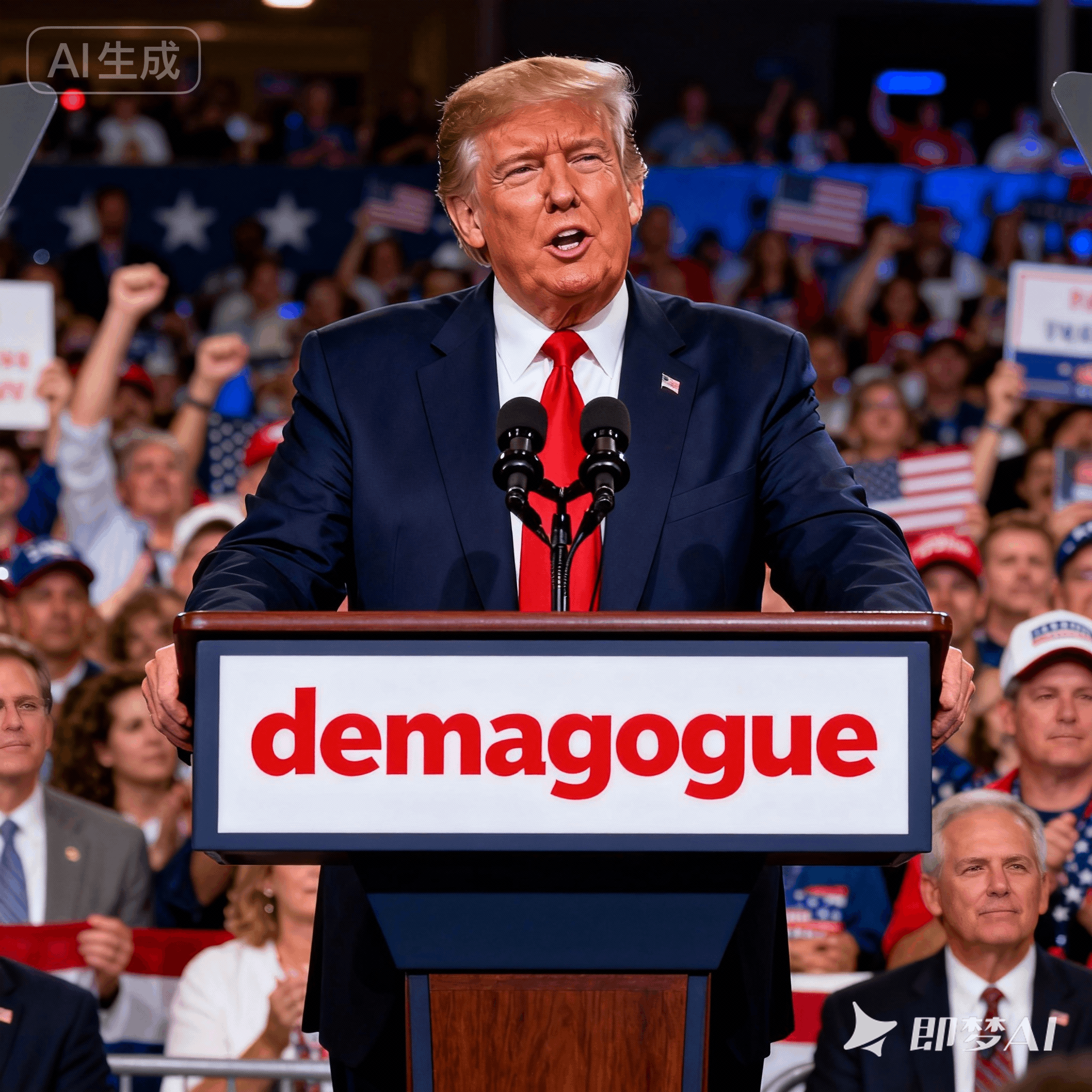 demagogue是什么意思_demagogue怎么读_音标ˈdeməgɒg