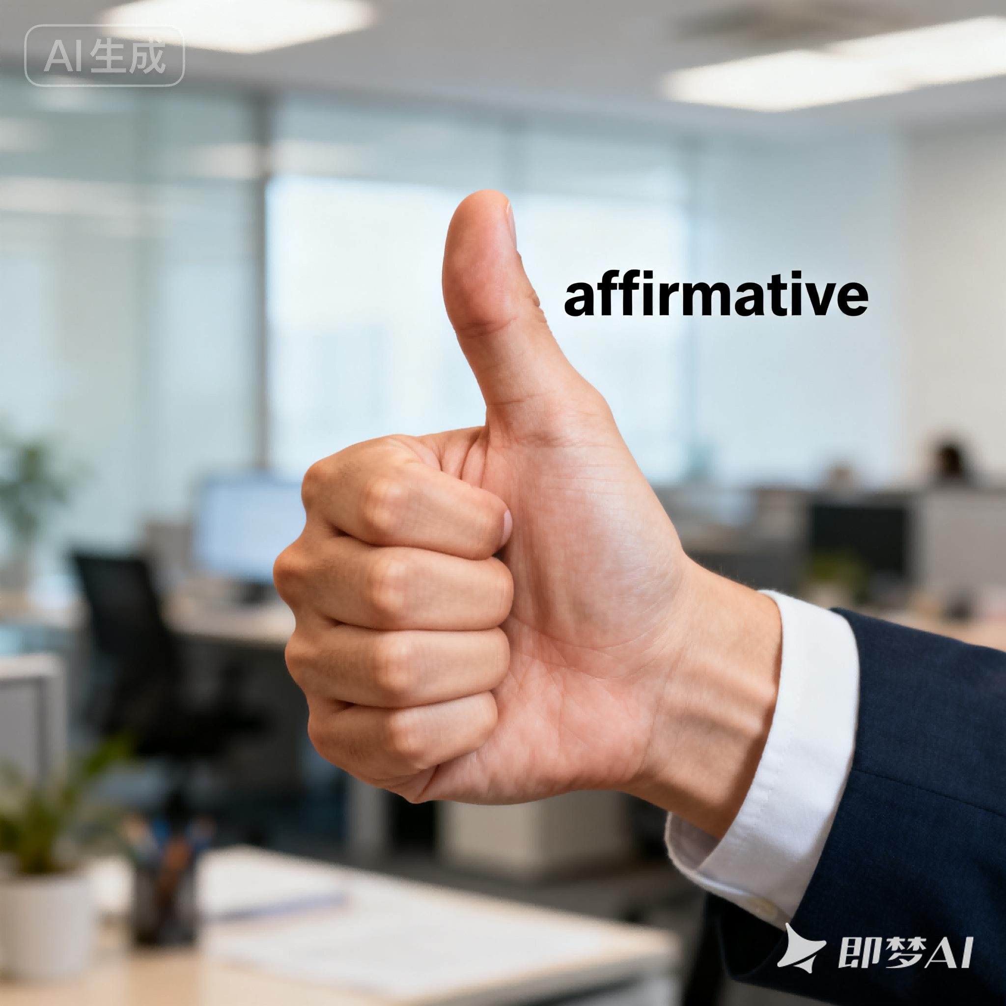 affirmative是什么意思_affirmative怎么读_音标əˈfɜ-mətɪv