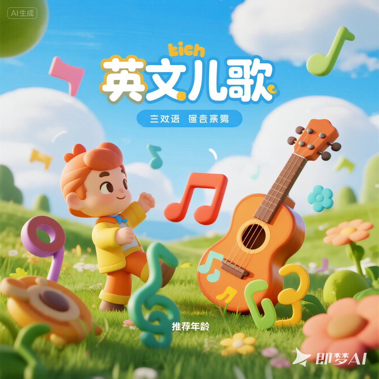 个适合岁儿童的英文儿歌推荐？