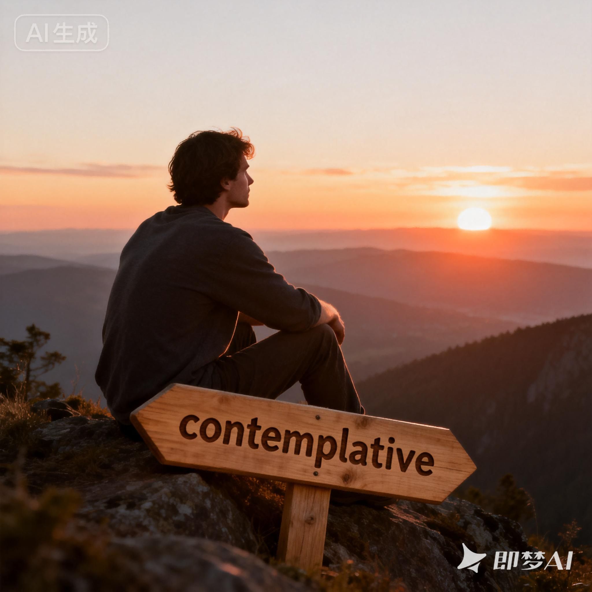 contemplative是什么意思_contemplative怎么读_音标kənˈtemplətɪv