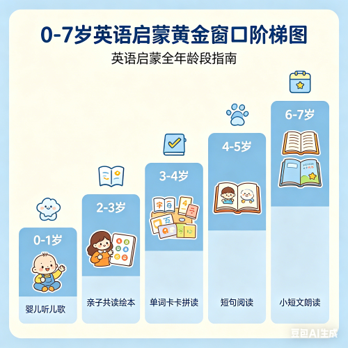 英语启蒙是几岁到几岁