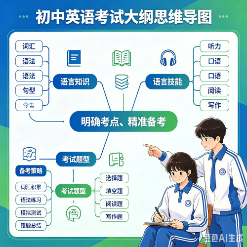 初中英语考试内容与标准是什么