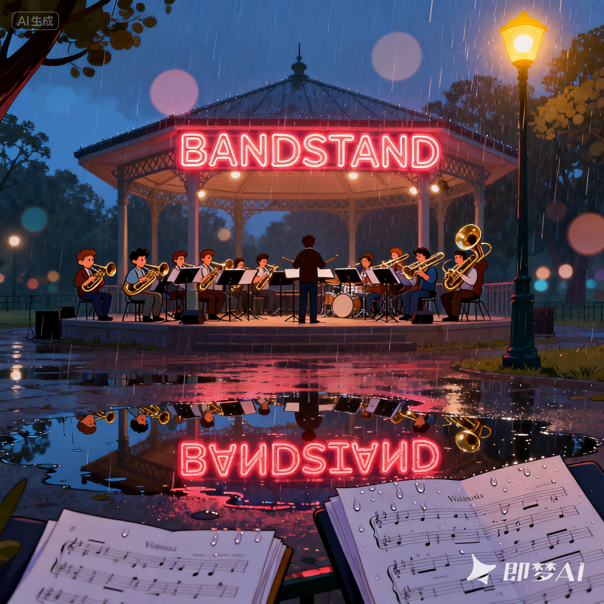 bandstand是什么意思_bandstand怎么读_音标ˈbændstænd