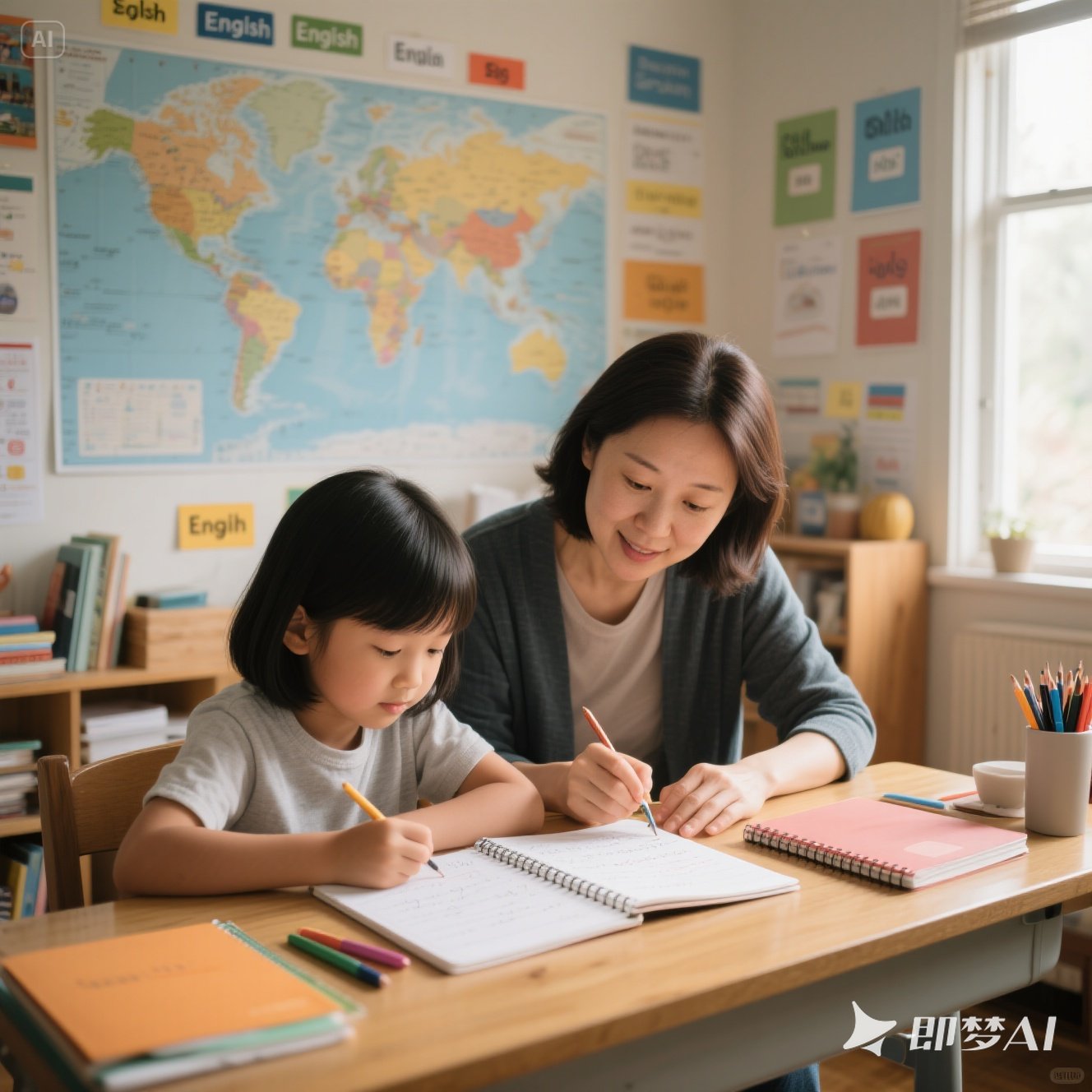 英语笔记中如何进行家长参与？