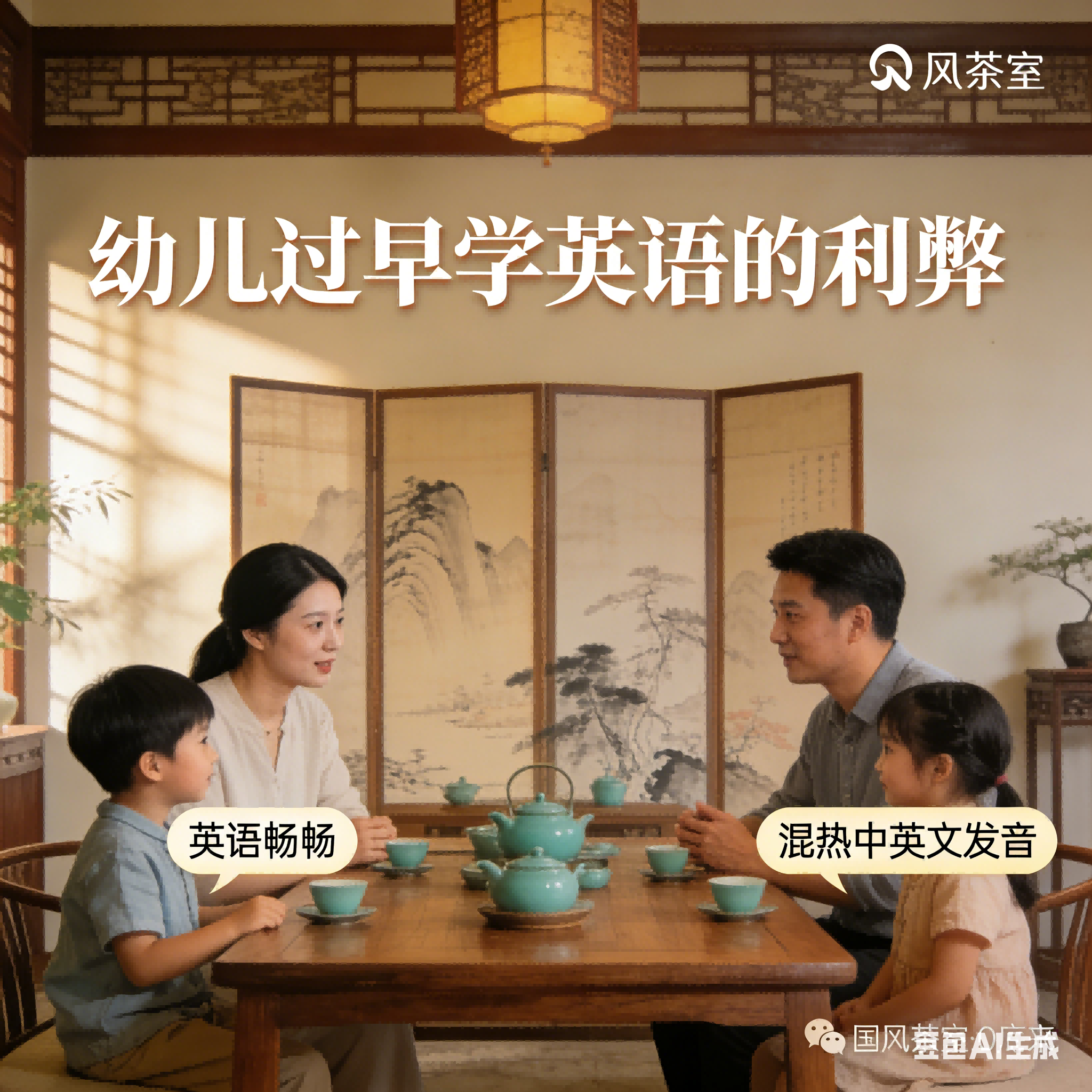 幼儿过早学英语的利弊